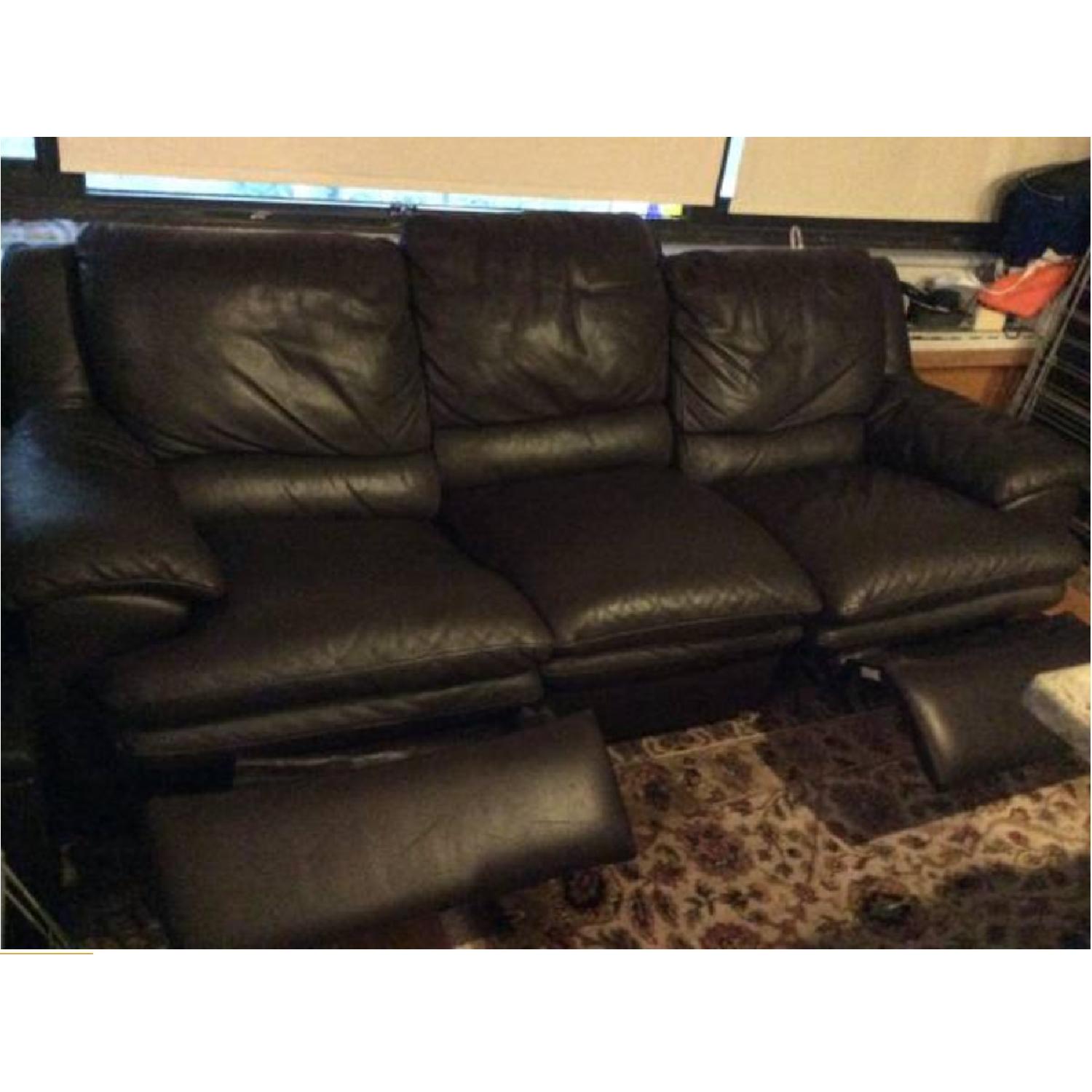 Natuzzi 3 Seater Recliner Sofa - image-1