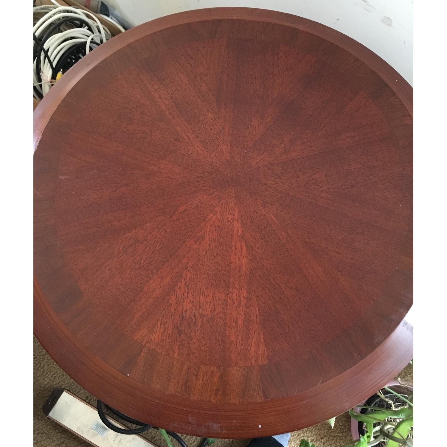 Bombay Company Wood Side Table AptDeco