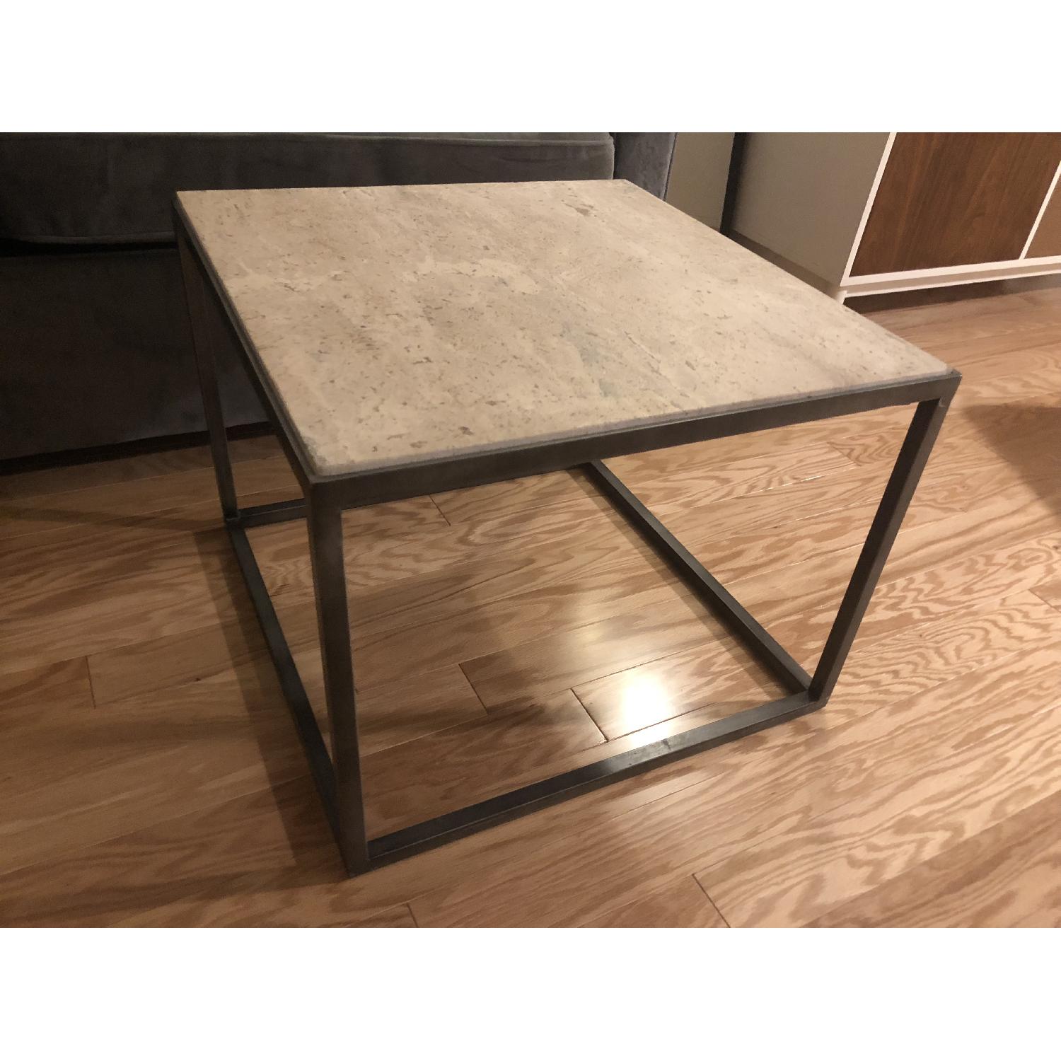 Hammary Marble Top Small Coffee Tables - image-1