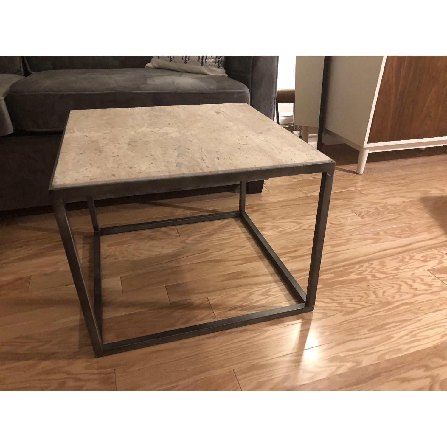 Hammary Marble Top Small Coffee Tables - image-2