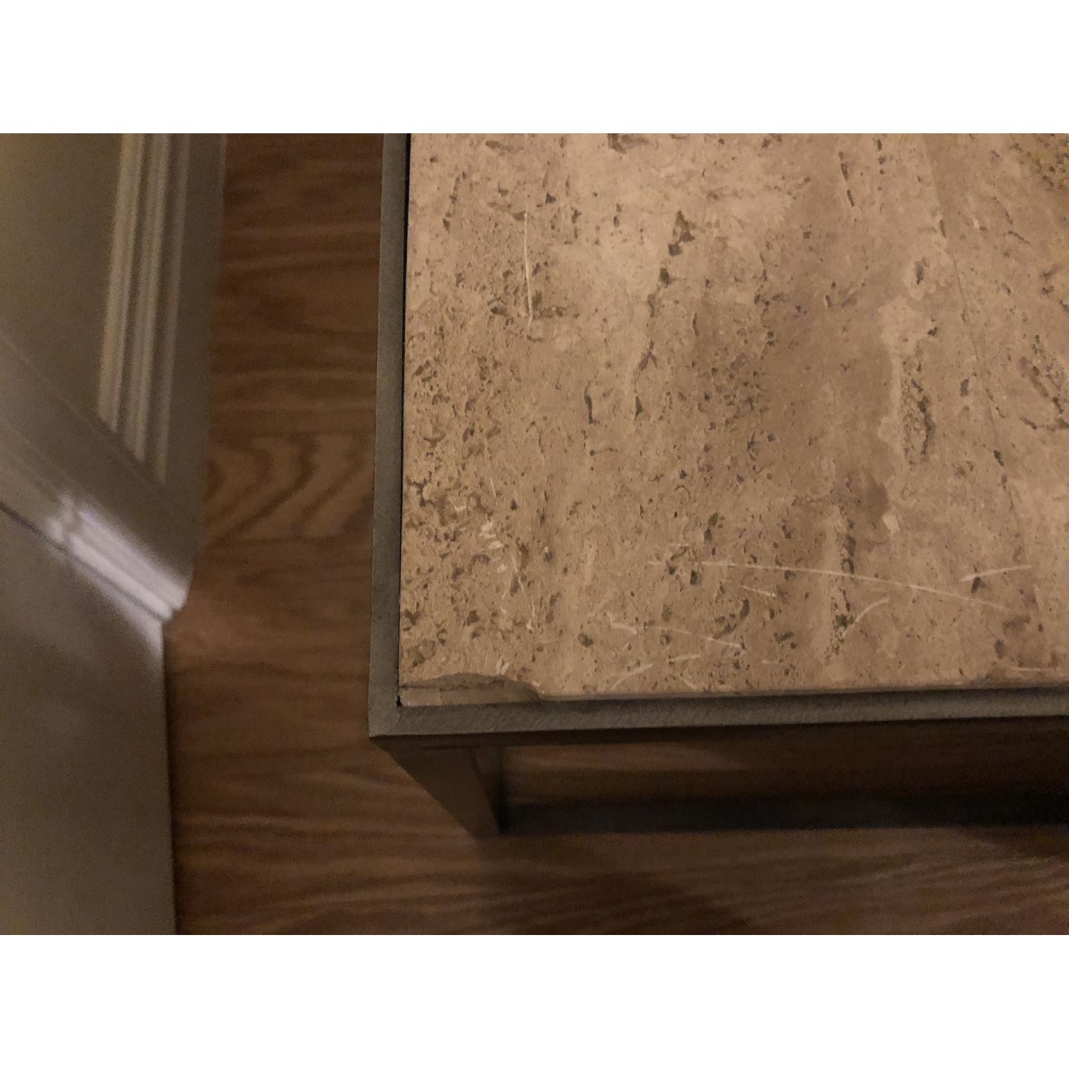 Hammary Marble Top Small Coffee Tables AptDeco