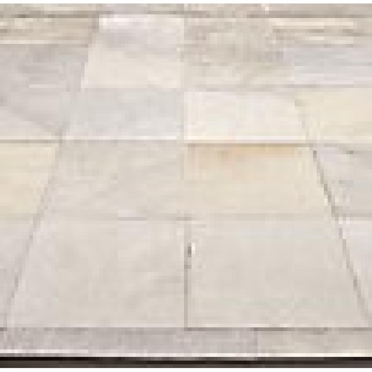 Restoration Hardware South American Cowhide Tile Ivory Rug - image-2