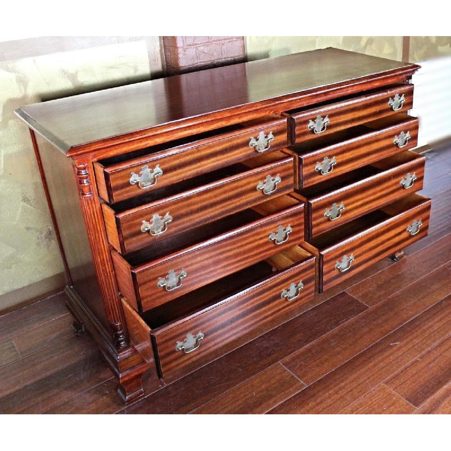 Chippendale Mahogany 5-Piece Bedroom Set - image-3