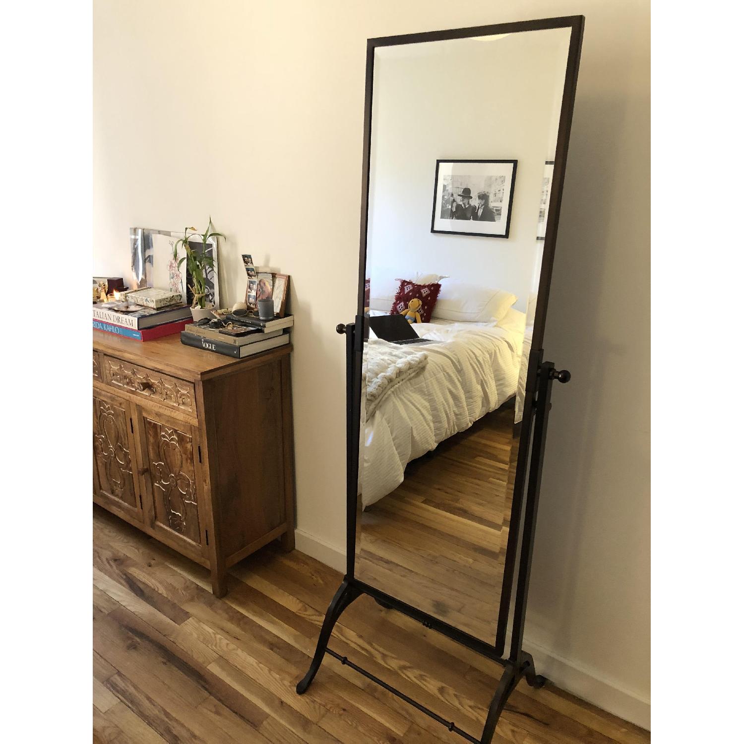 Pottery Barn Clark Floor Mirror - image-5