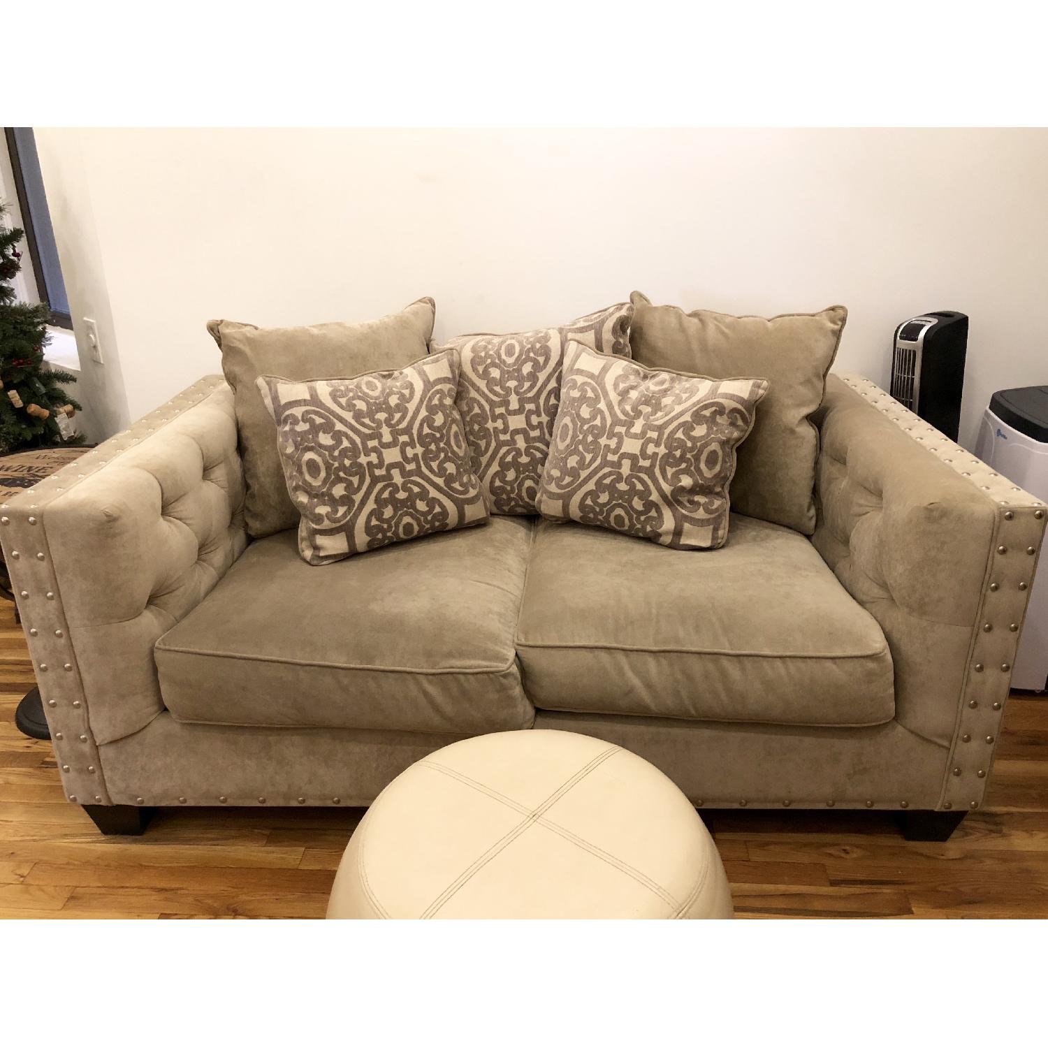 Raymour & Flanigan Cindy Crawford Loveseat - image-2