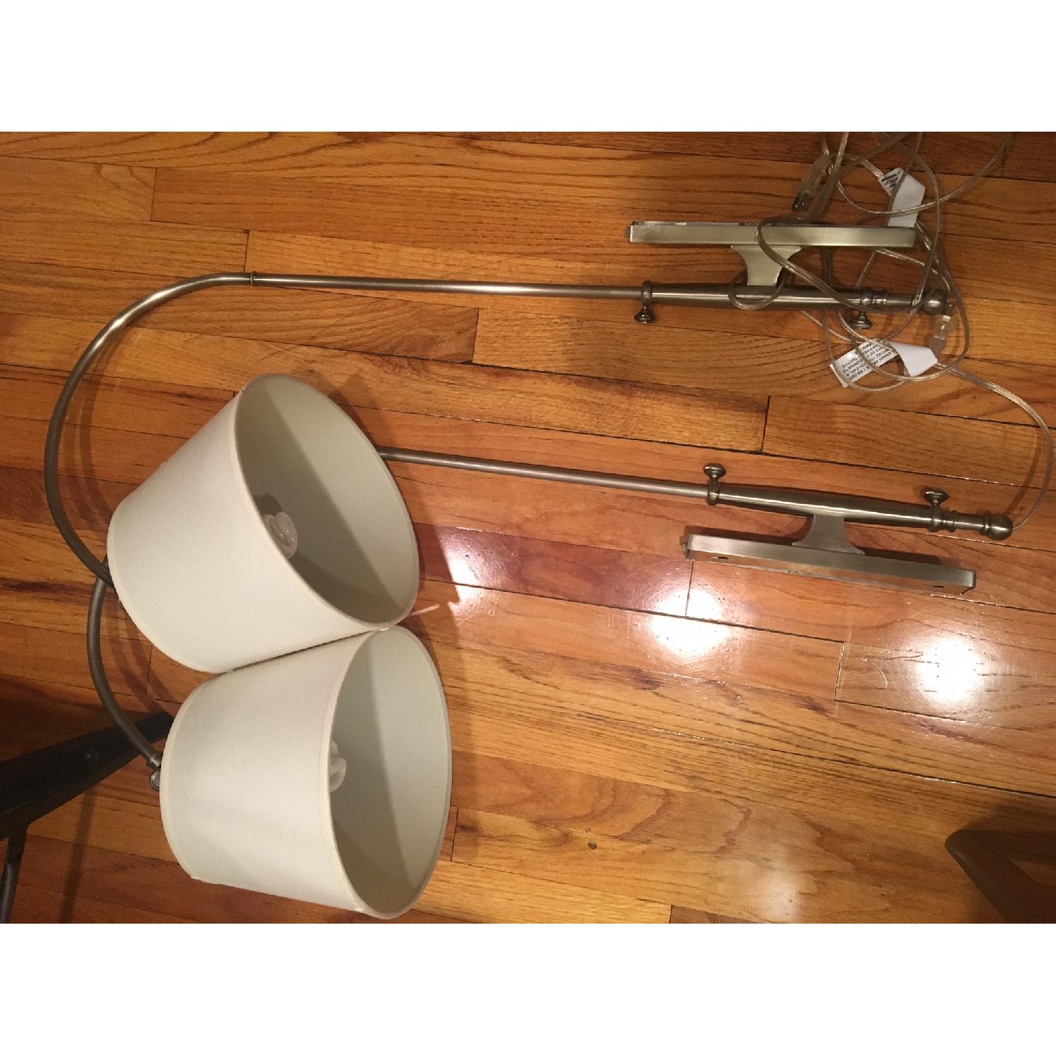 Pottery Barn Adjustable Arc Sconce - AptDeco