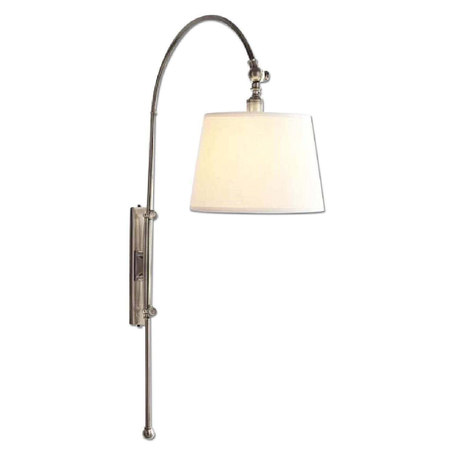 Pottery Barn Adjustable Arc Sconce - AptDeco