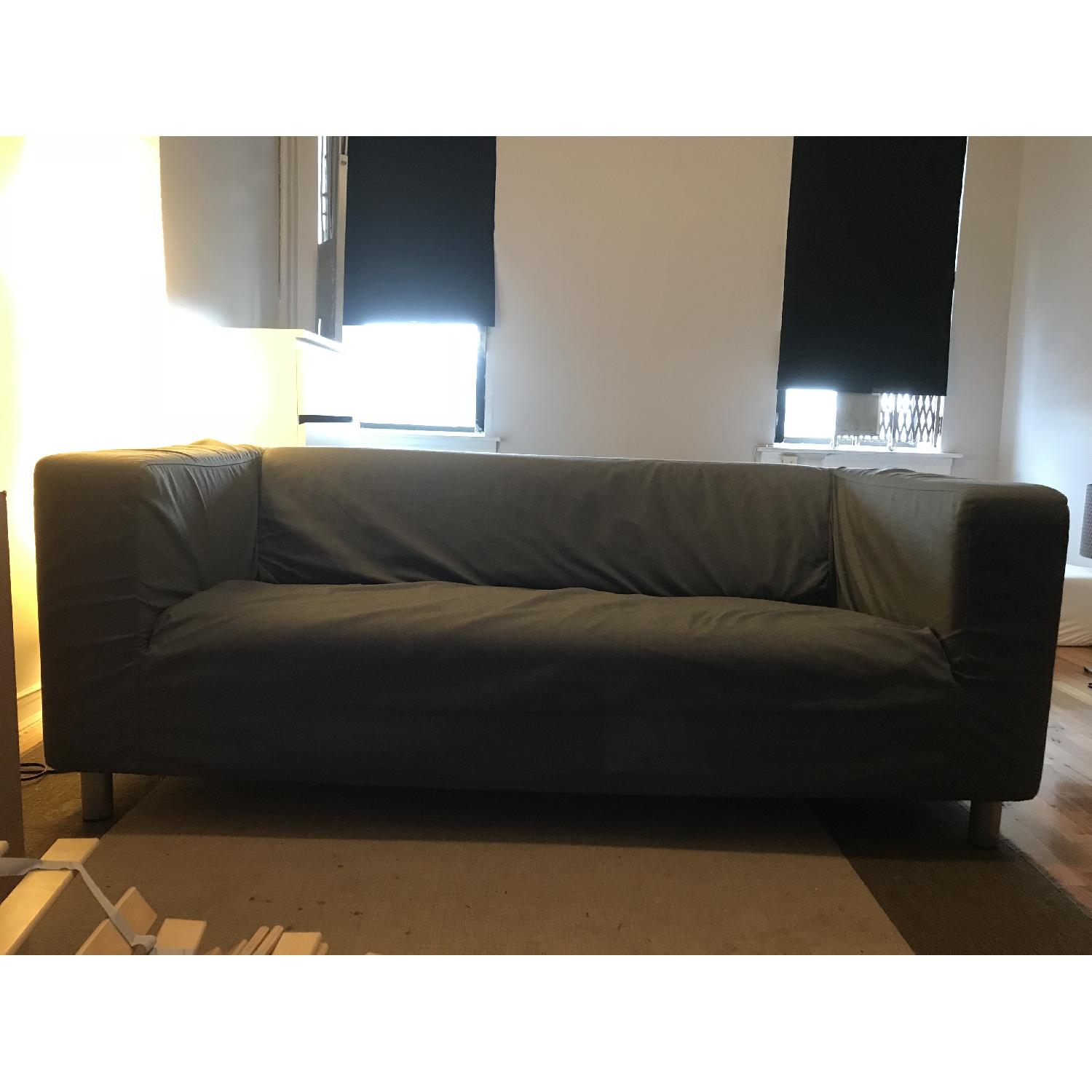 組み立て前 新品 IKEA KLIPPAN ソファ KLIPPAN frame, 2-seat sofa lining cloth - IKEA