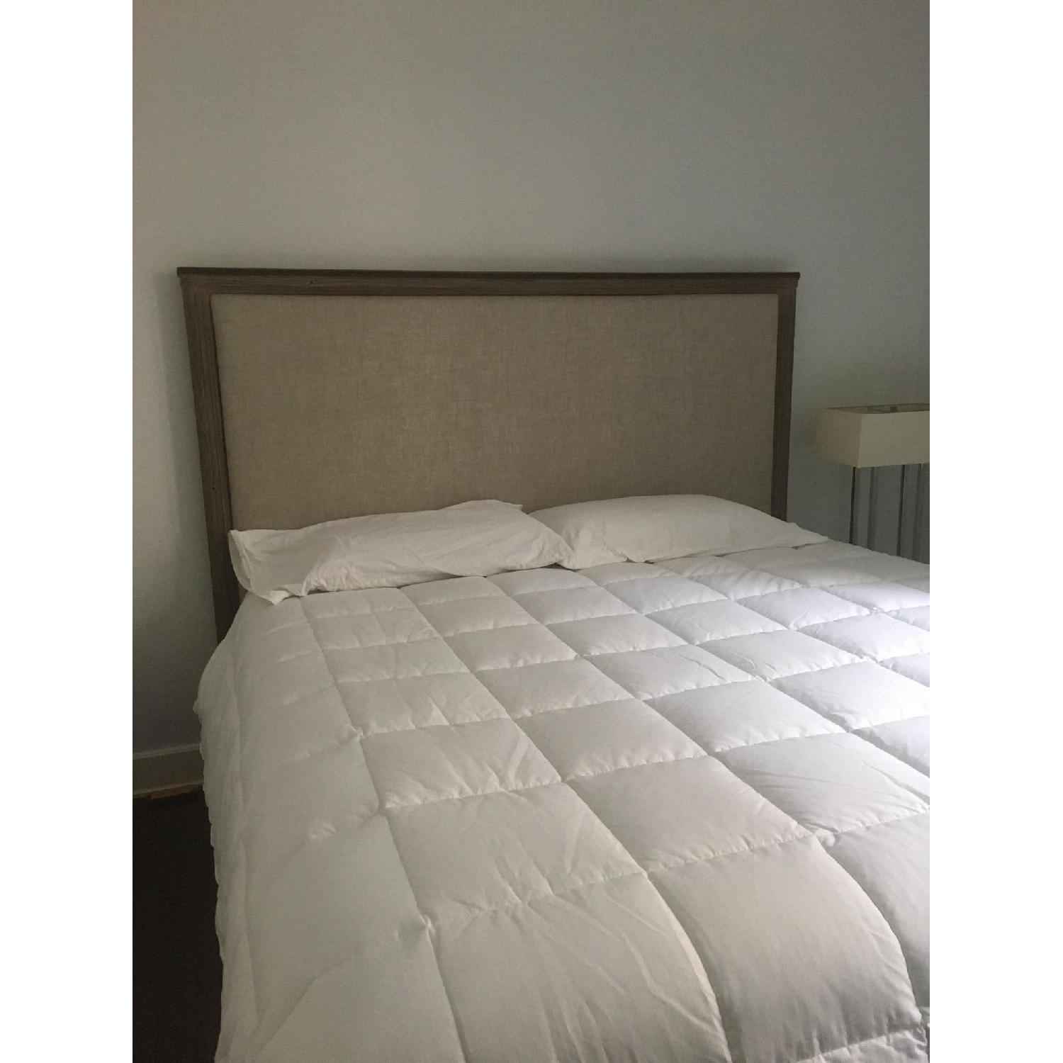 Restoration Hardware Maison Upholstered King Bed AptDeco