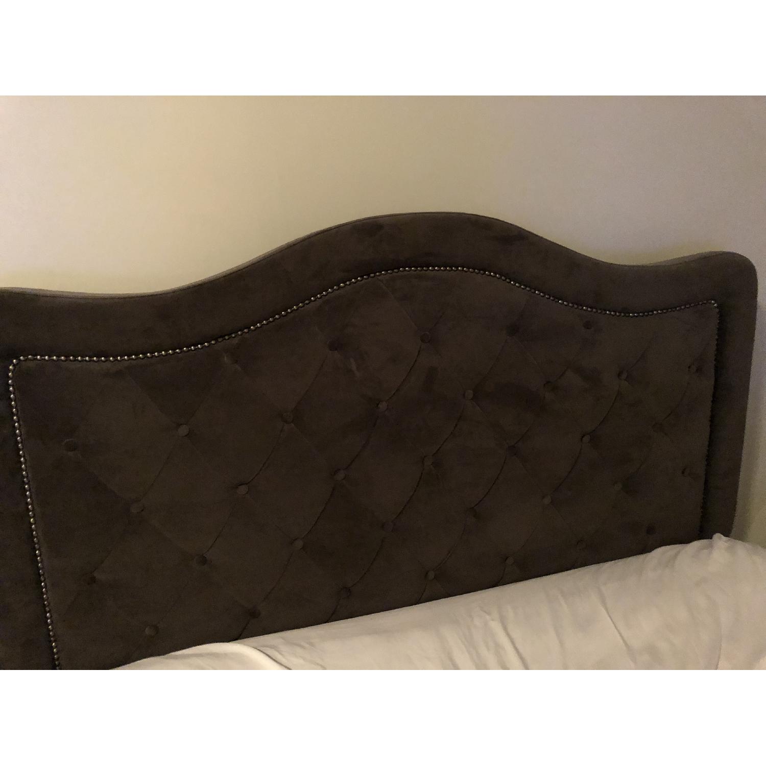 Bob's Queen Size Bed Frame w/ Headboard - image-2