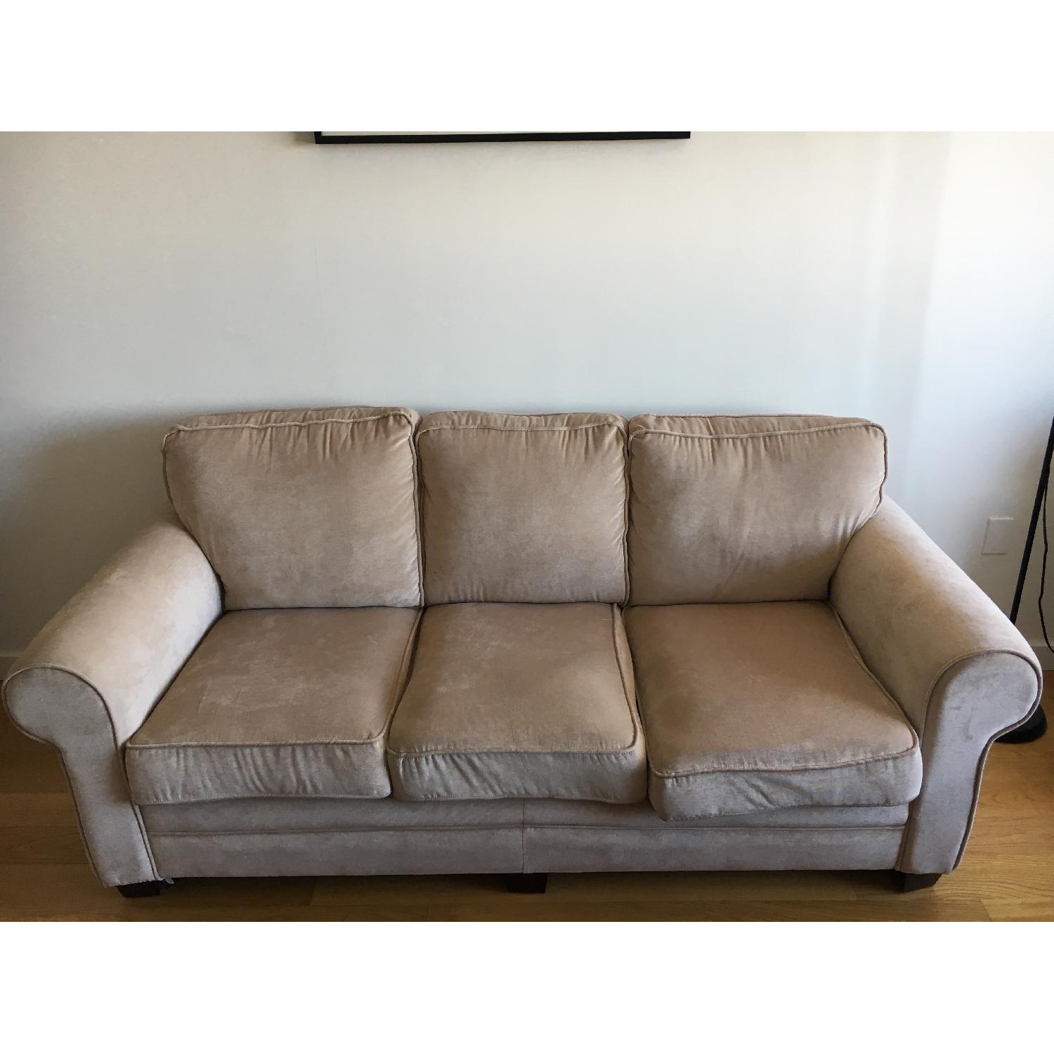 Bob's Maggie II Beige 3 Seater Sofa - image-1