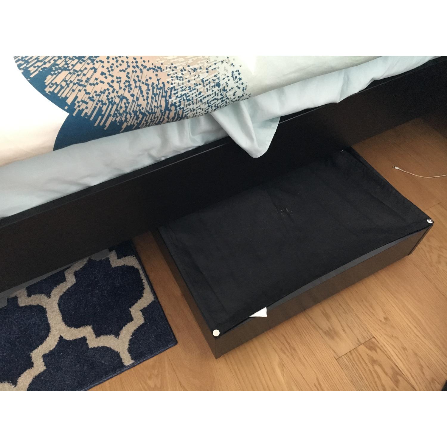 Ikea Hasselvika King Size Black Bed Frame - image-1