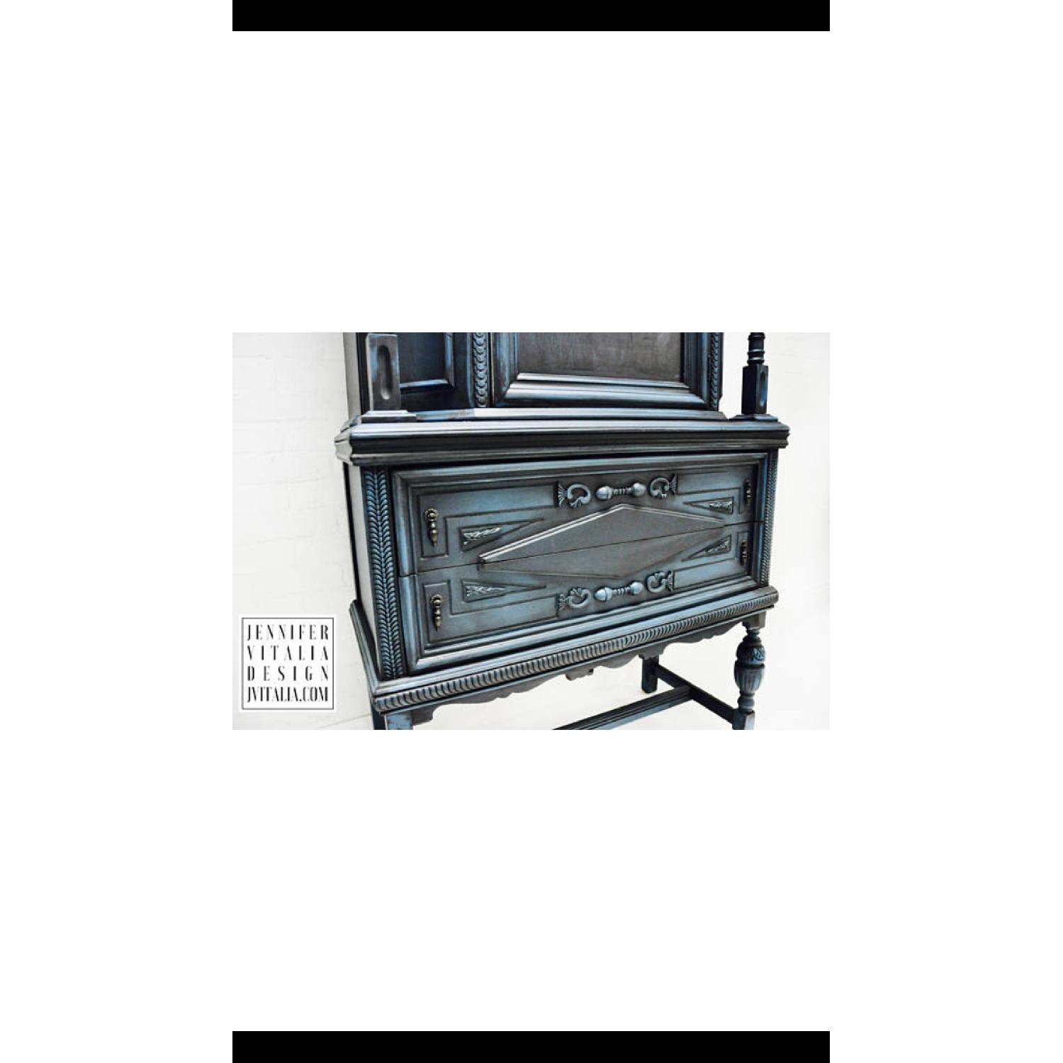 Jacobean French Blue Sideboard - image-2