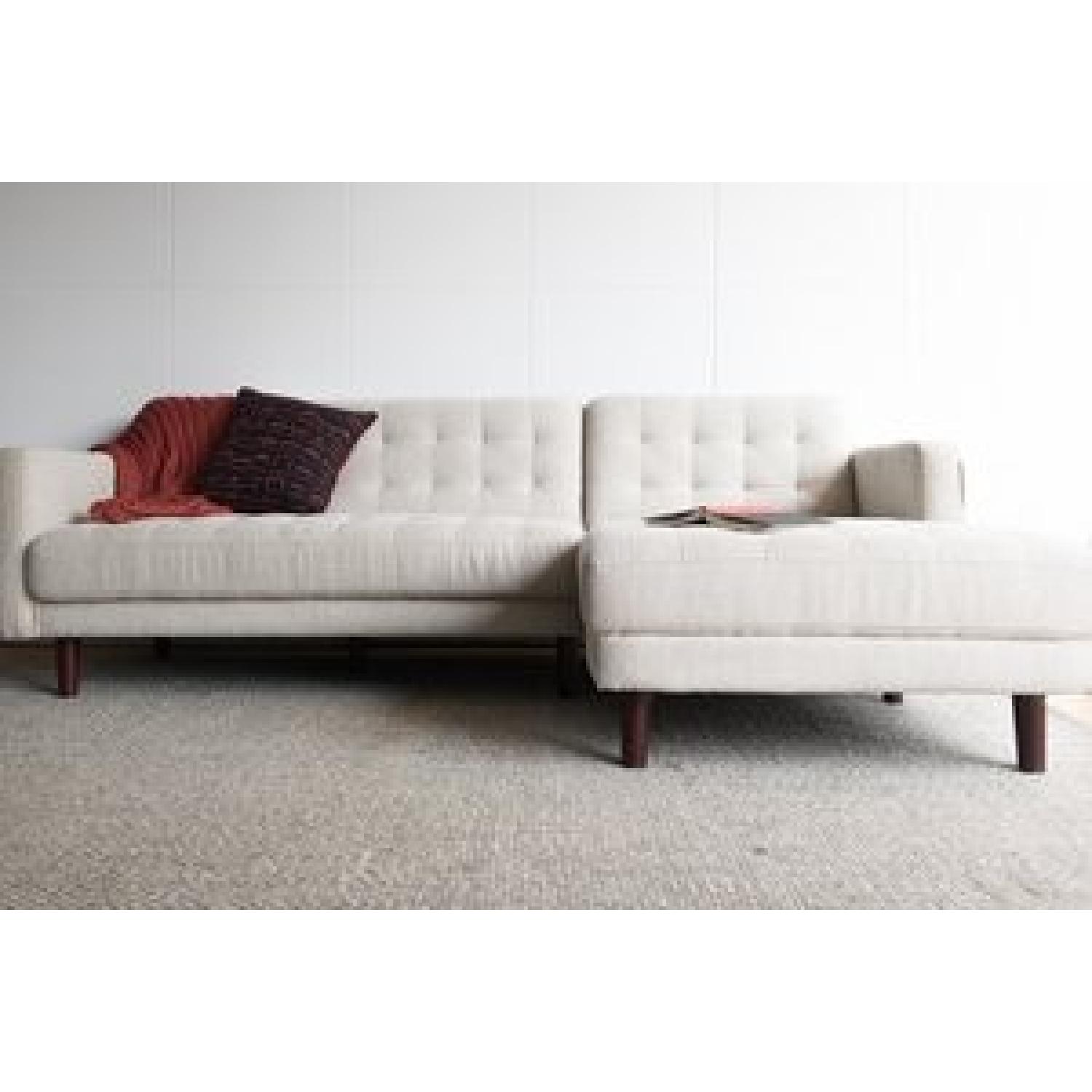 M-Collection Miranda Sectional Sofa w/ Right chase - image-1