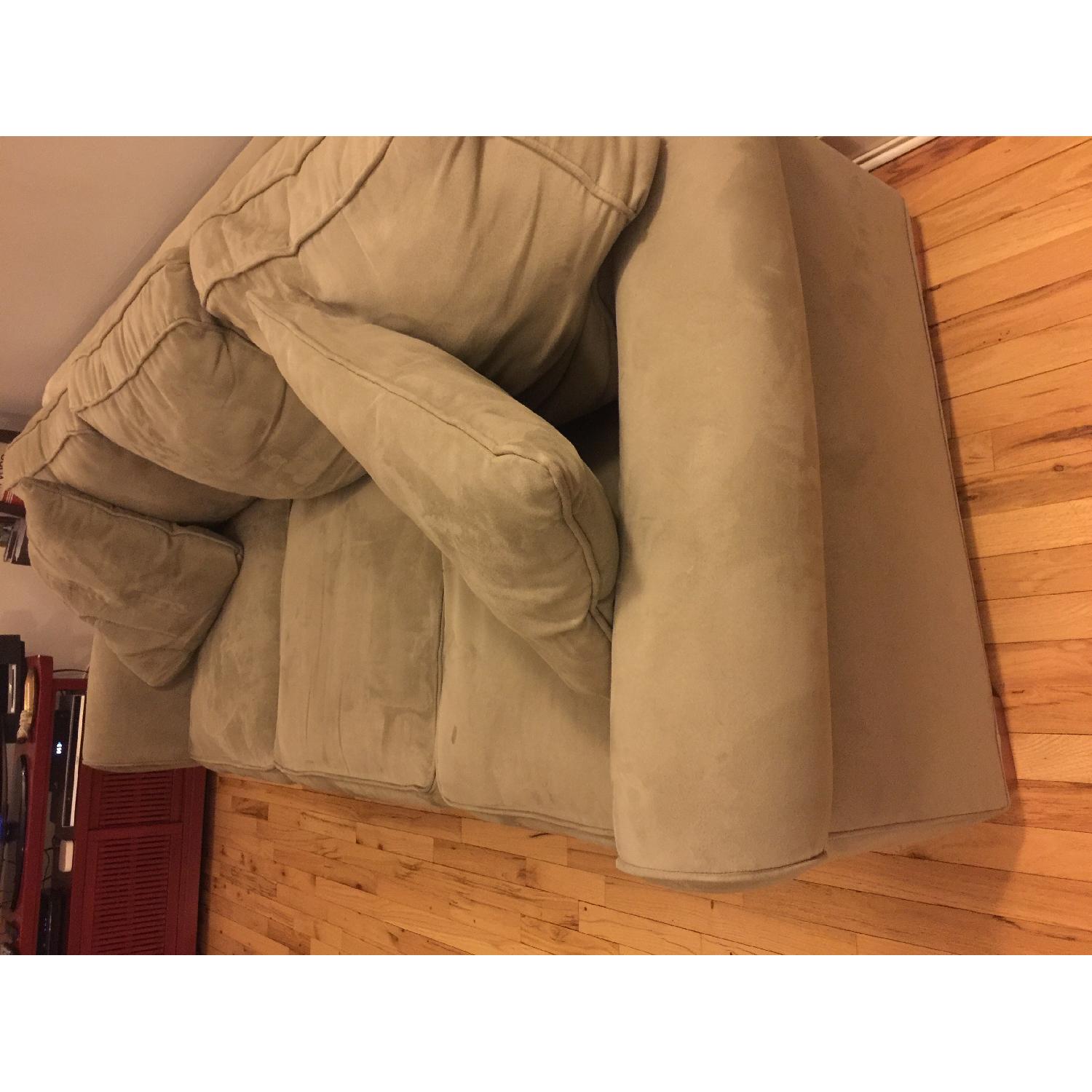 Raymour & Flanigan Glendora Microfiber Sofa - image-3