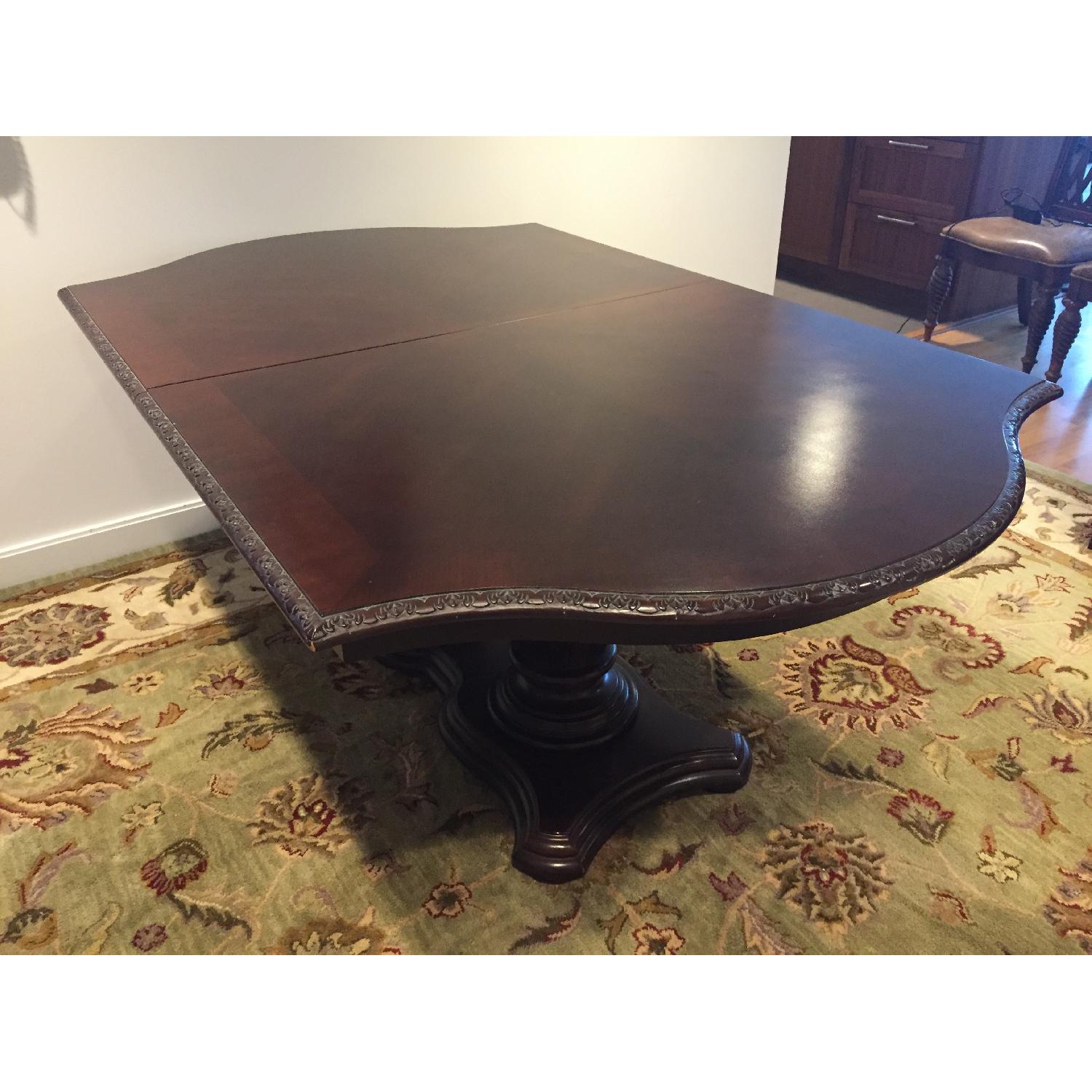 Bernhardt Double Pedestal Extendable Dining Table - image-1