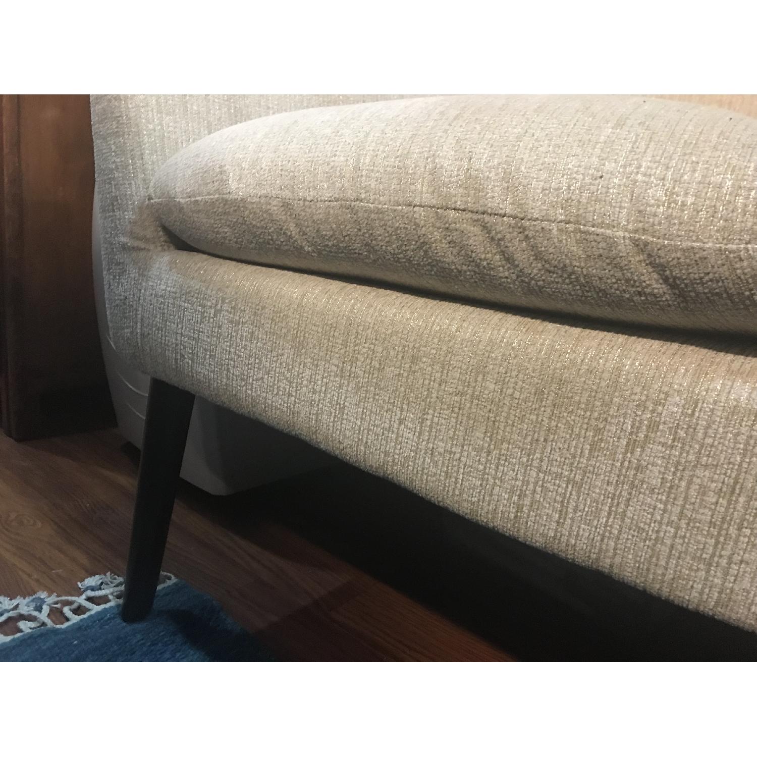 Madison Park Davenport Rolled Arm Settee in Cream - image-3