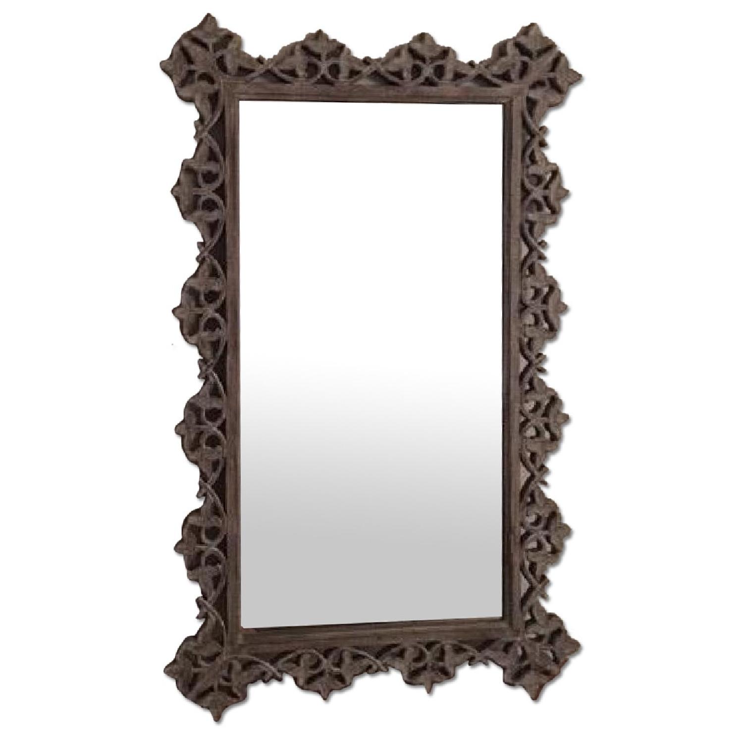 Ornate Floor Mirror - image-0