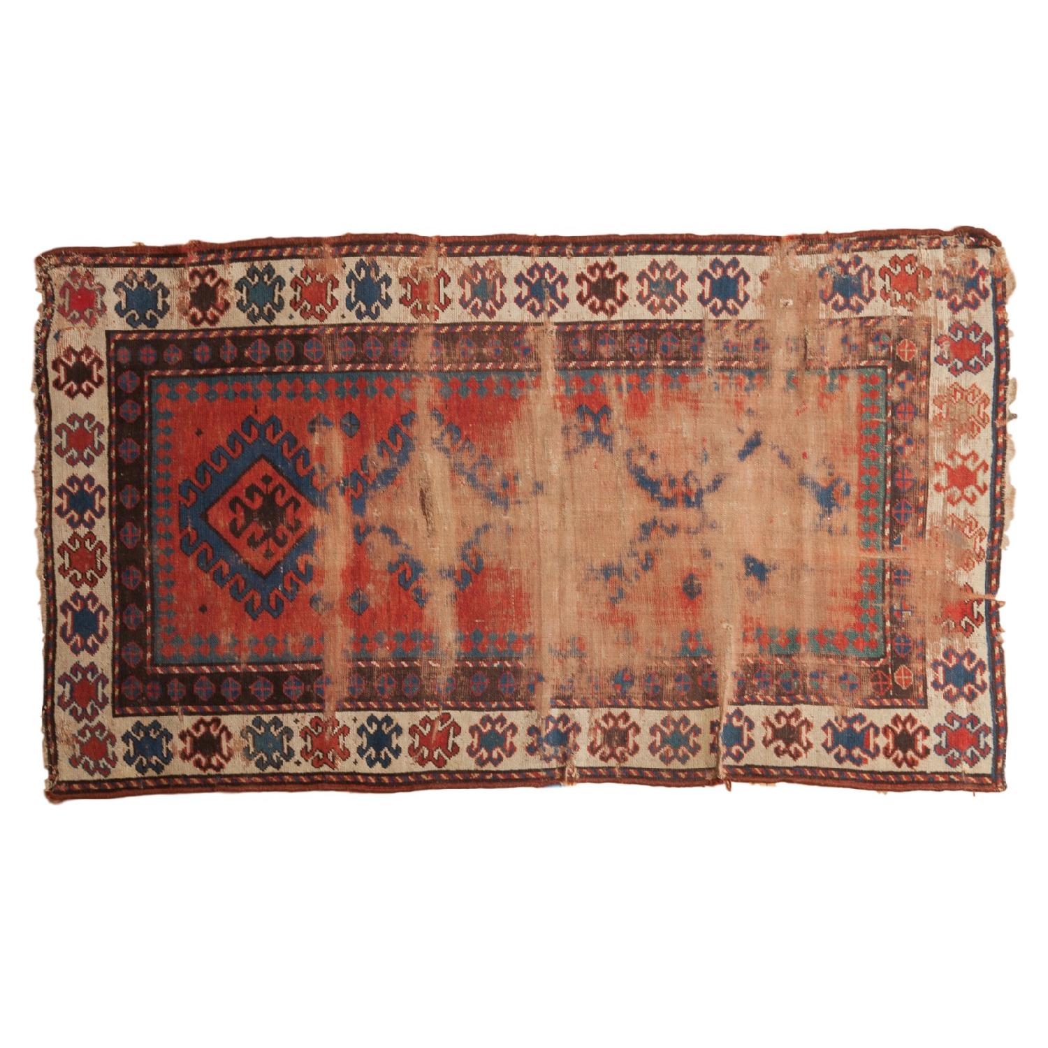 Antique Caucasian Rug AptDeco