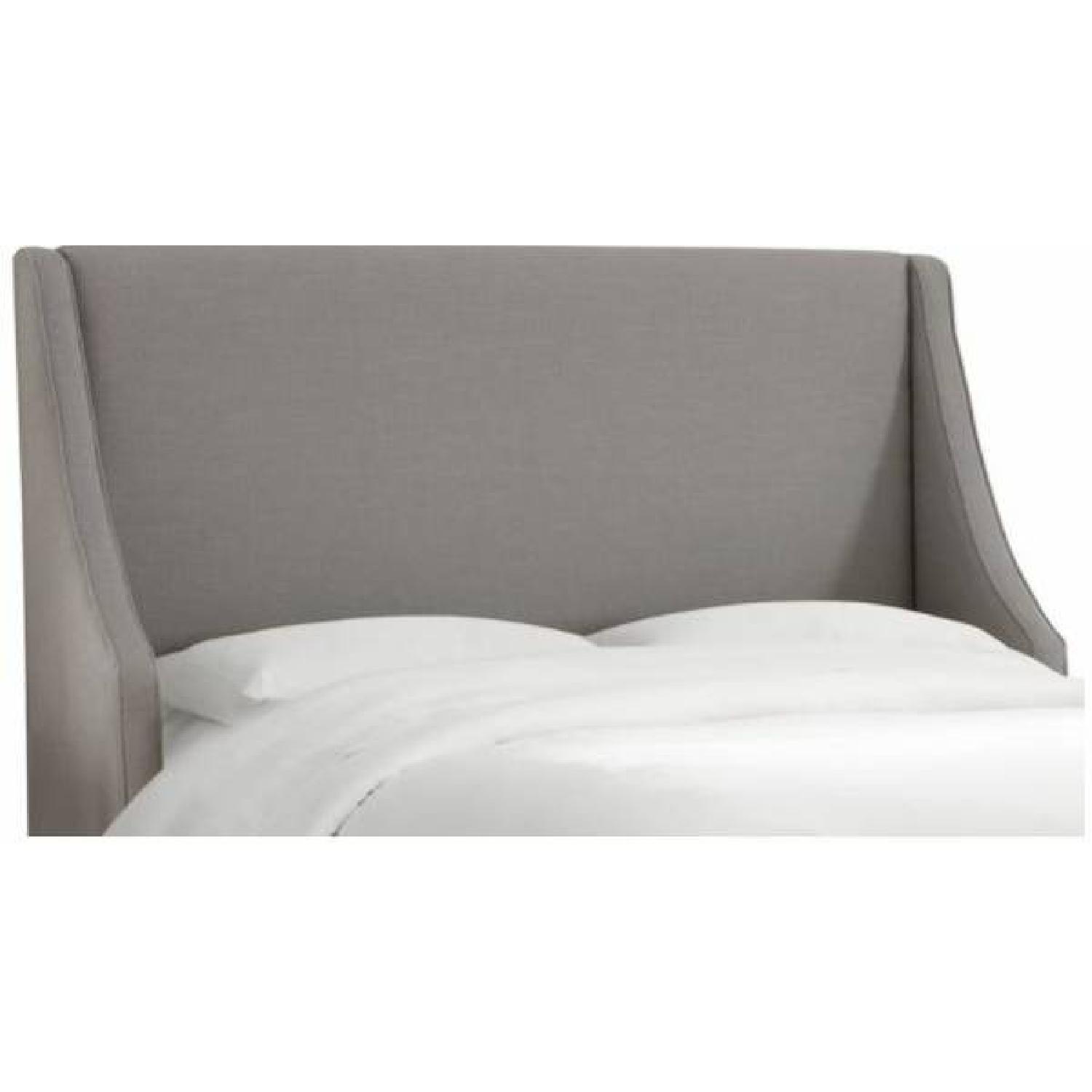 One Kings Lane Double/Full Wingback Upholstered Headboard AptDeco