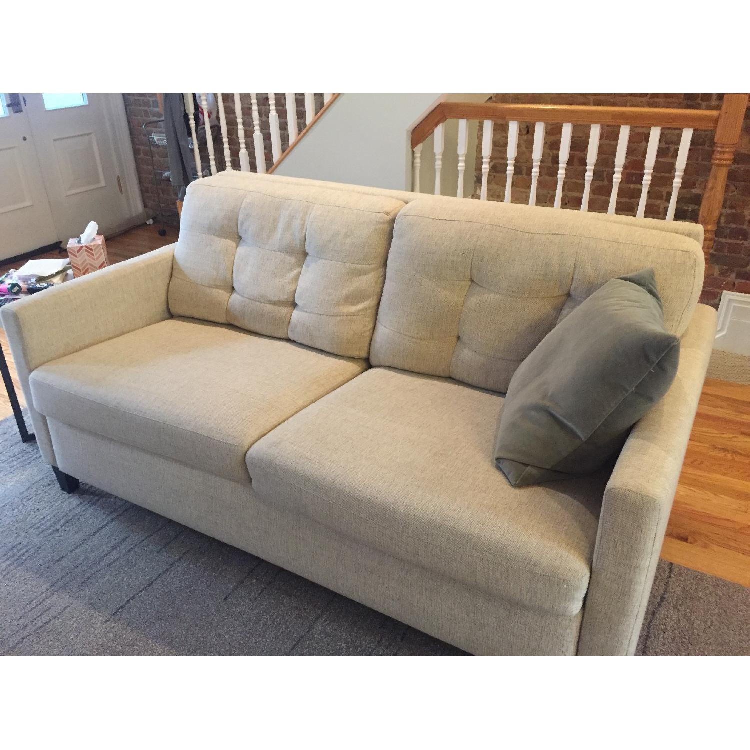 Crate & Barrel Karnes Sleeper Sofa - image-1