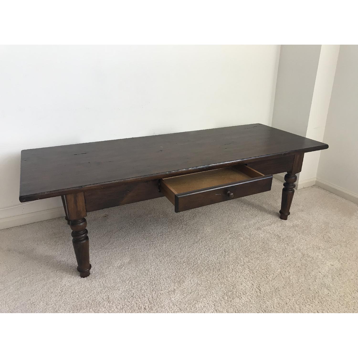 Pottery Barn Tivoli Rectangular Coffee Table - image-2