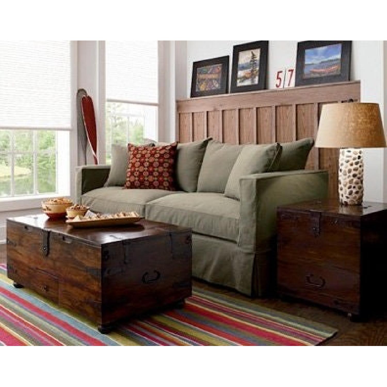 Crate & Barrel Taka Trunk Coffee Table - image-6