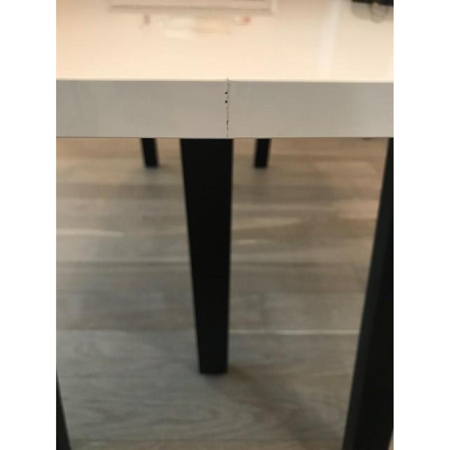 Ikea Grebbestad Black & White Dining Table - image-1