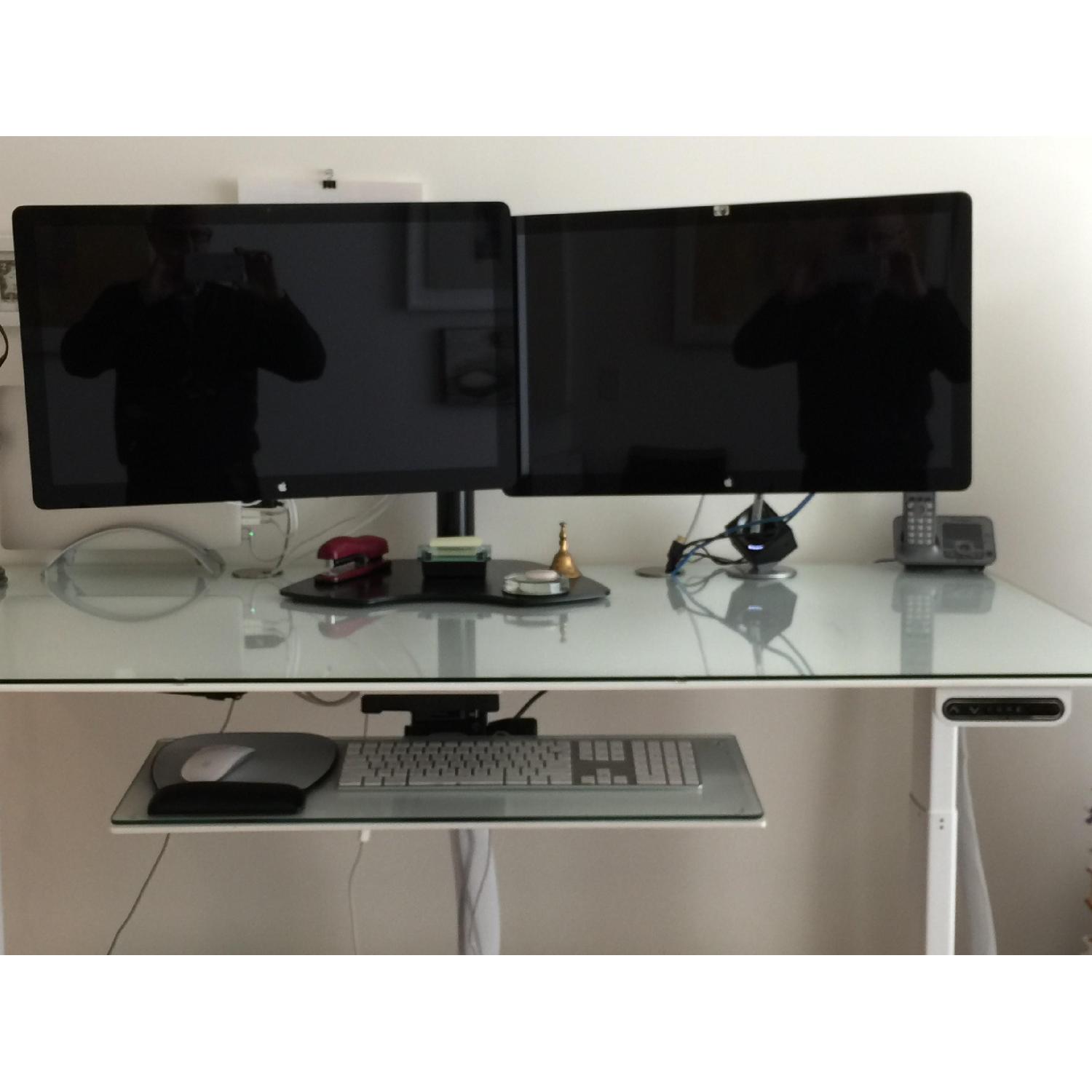 Xdesk Air Glass Desk - image-3