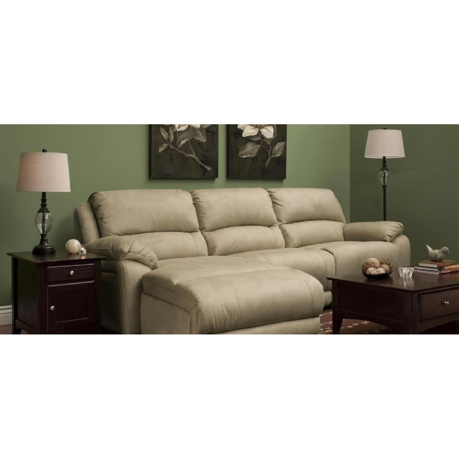 Raymour & Flanigan Mackenzie Reclining Sectional Sofa - image-1