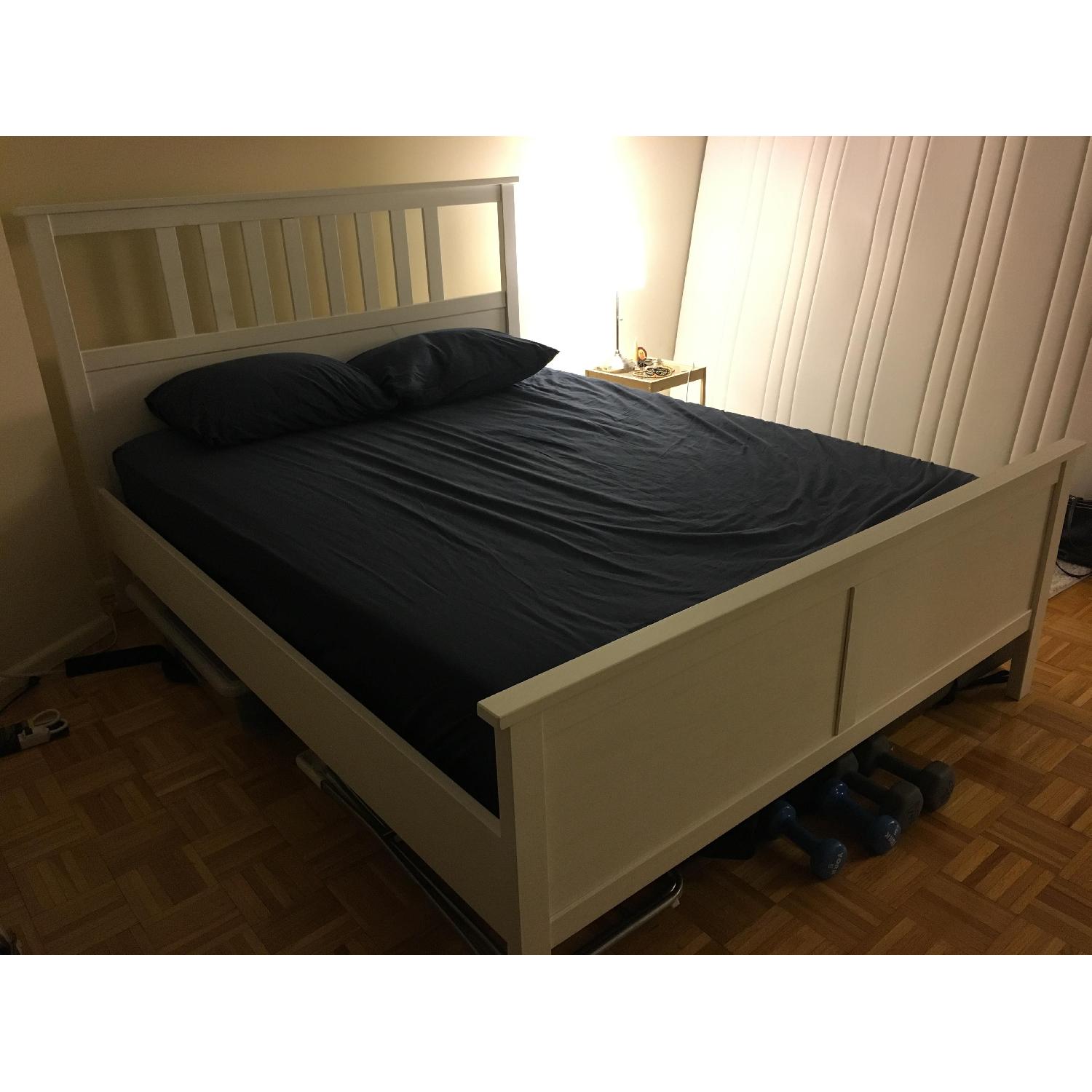 Ikea Hemnes Queen Size Bed Frame - image-2