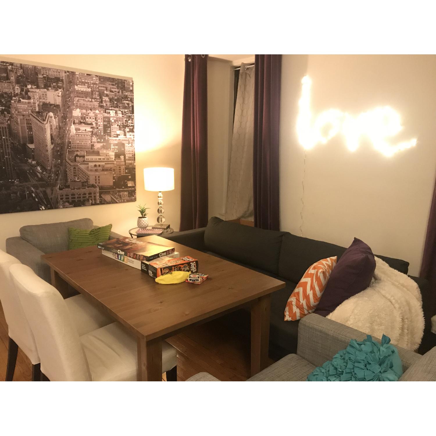 Ikea Stornas Extendable Table w/ 4 Dining Chairs - image-1