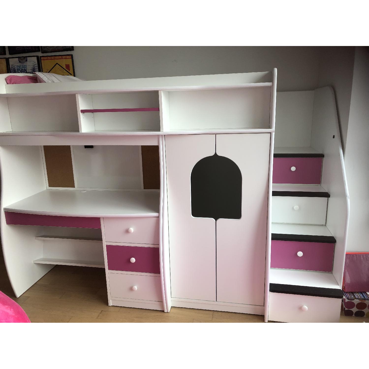 Berg Furniture Twin Study & Play Loft-Bed - image-2