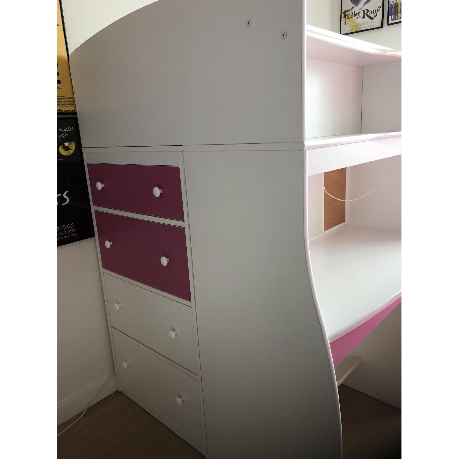 Berg Furniture Twin Study & Play Loft-Bed - image-4
