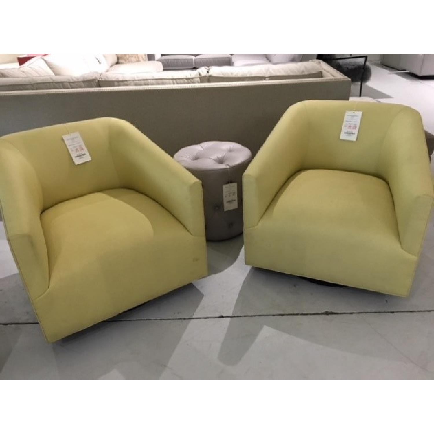 Mitchell Gold + Bob Williams Cooper Return Swivel Chair AptDeco