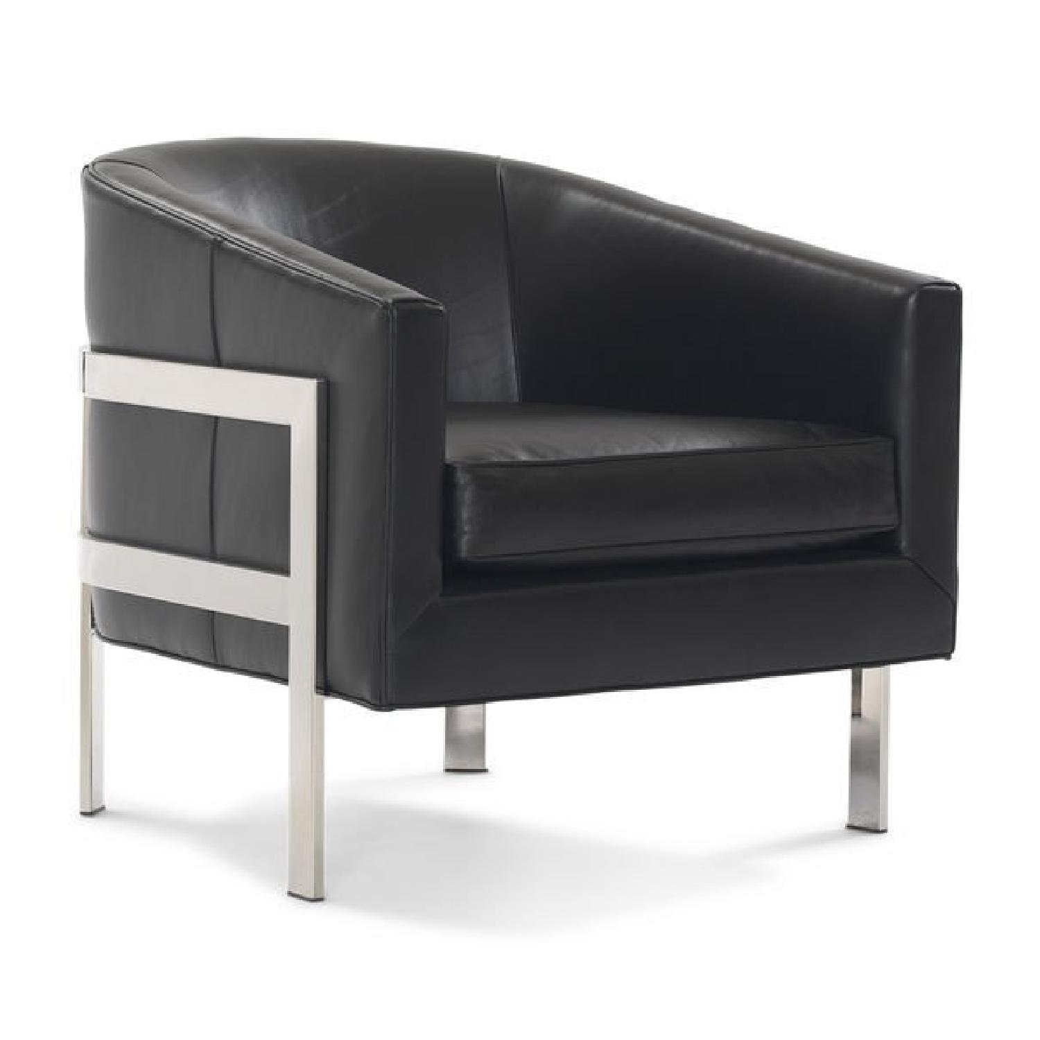 Mitchell Gold + Bob Williams Avery Leather Chair - image-0