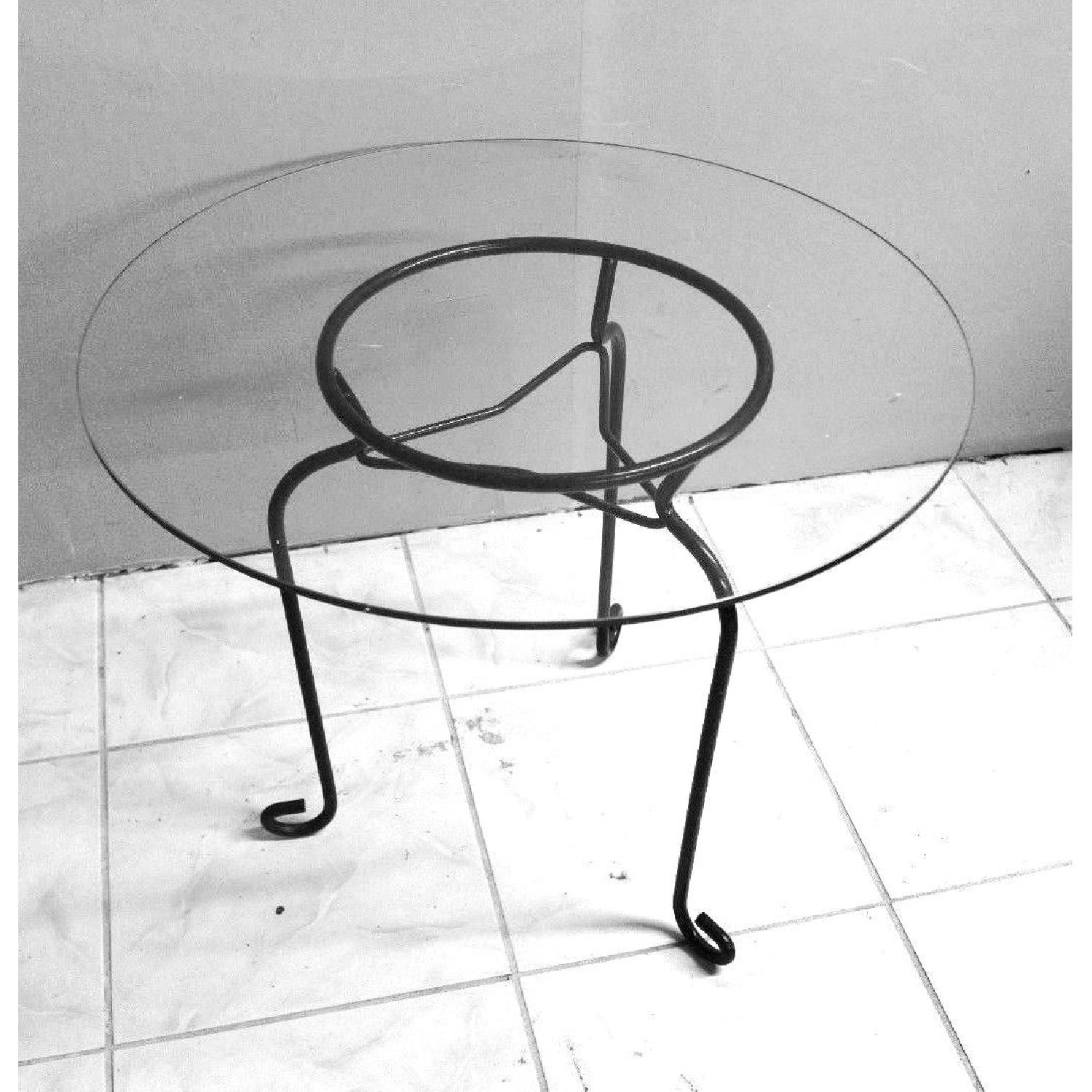 Glass Top Round Side Table - image-6