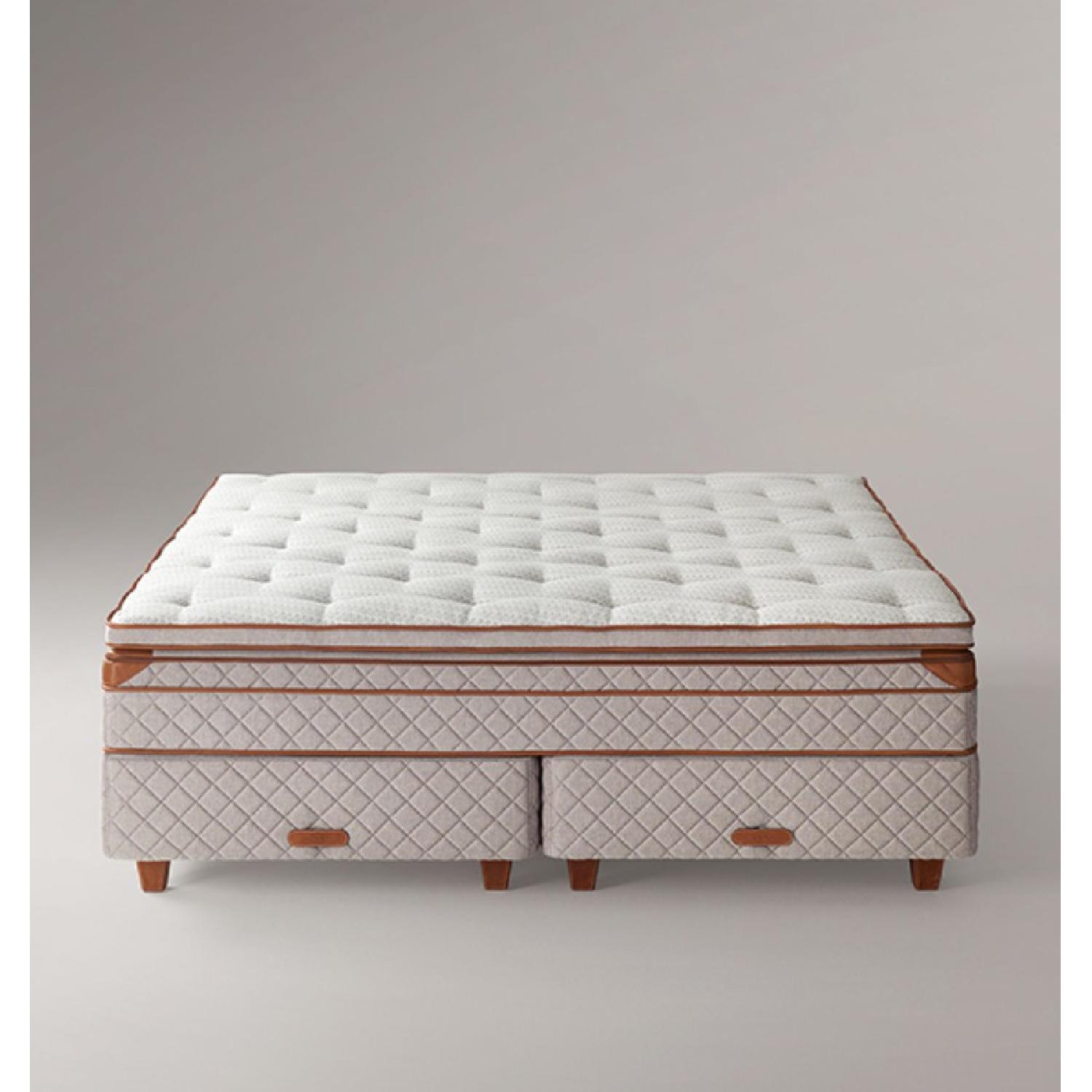 DUX King bed known as the legendary DUX bed from Sweden AptDeco