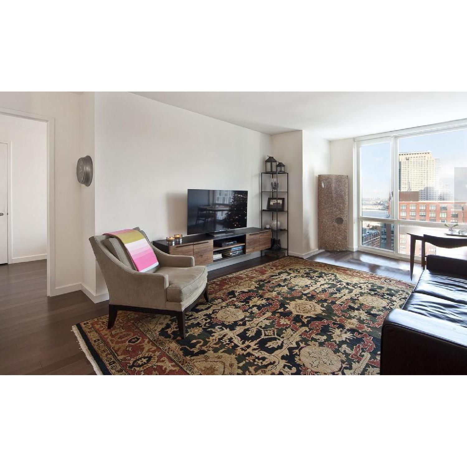 Crate & Barrel Rigby Large Floating Media Console - image-2