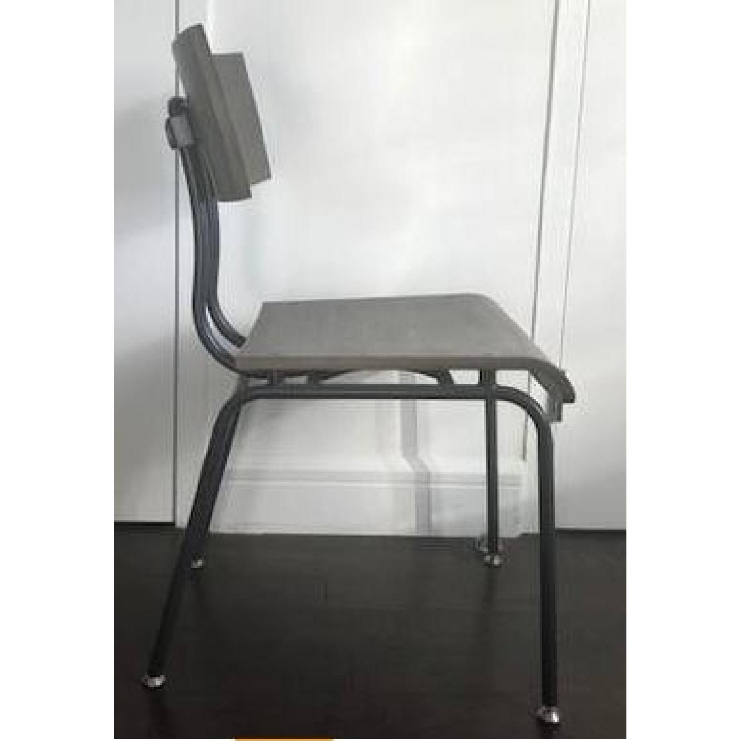 Crate & Barrel Industrial Style Dining Chair - image-1