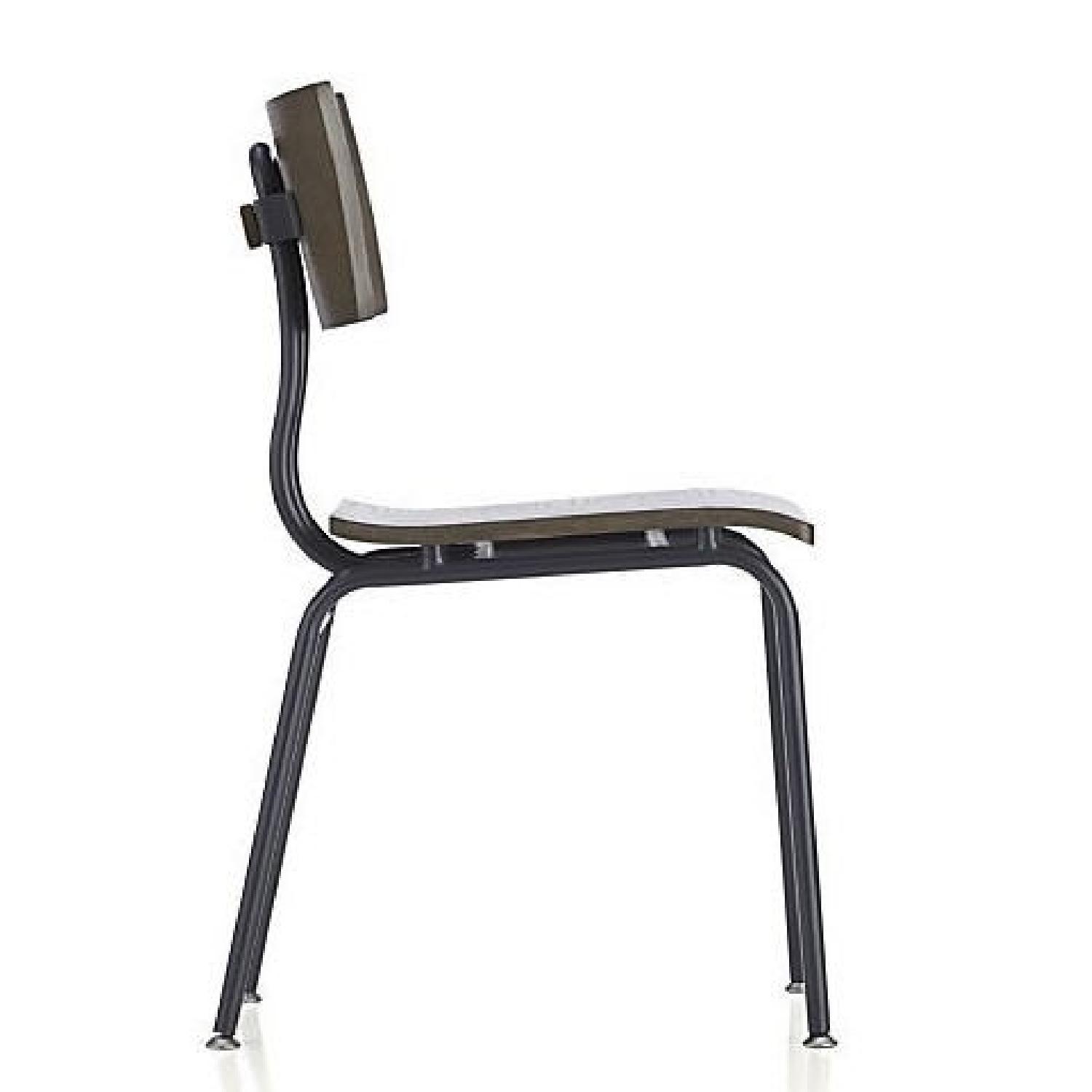 Crate & Barrel Industrial Style Dining Chair - image-4