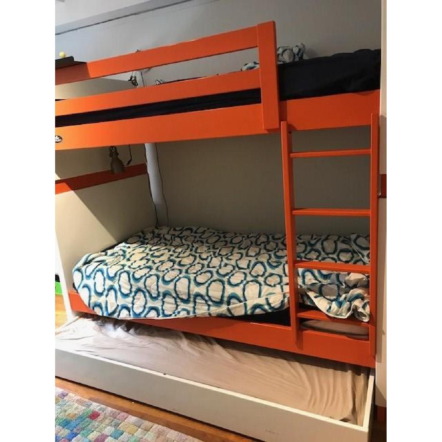 Room & Board Moda Bunk Bed w/ Trundle Bed - image-1
