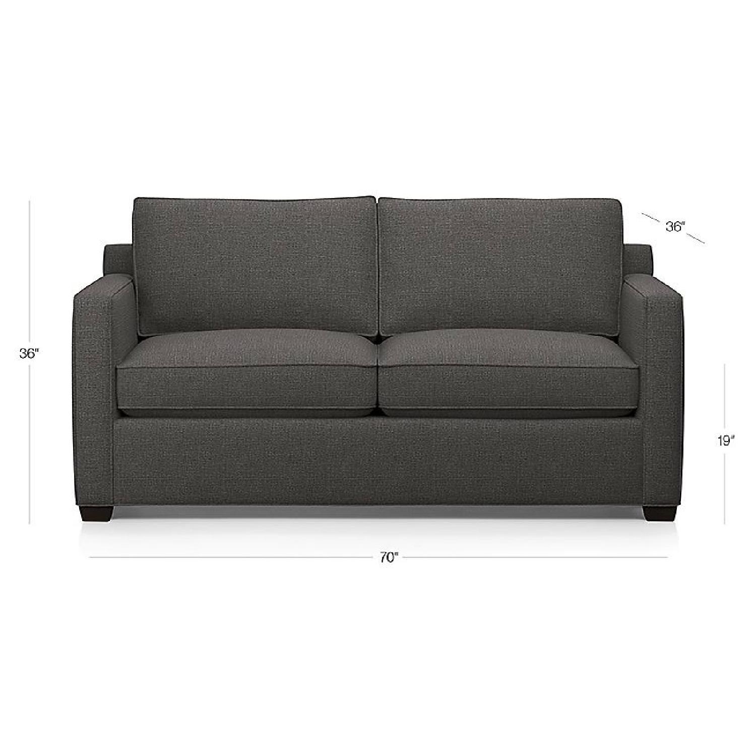 Crate & Barrel Davis Apartment Sofa - image-5