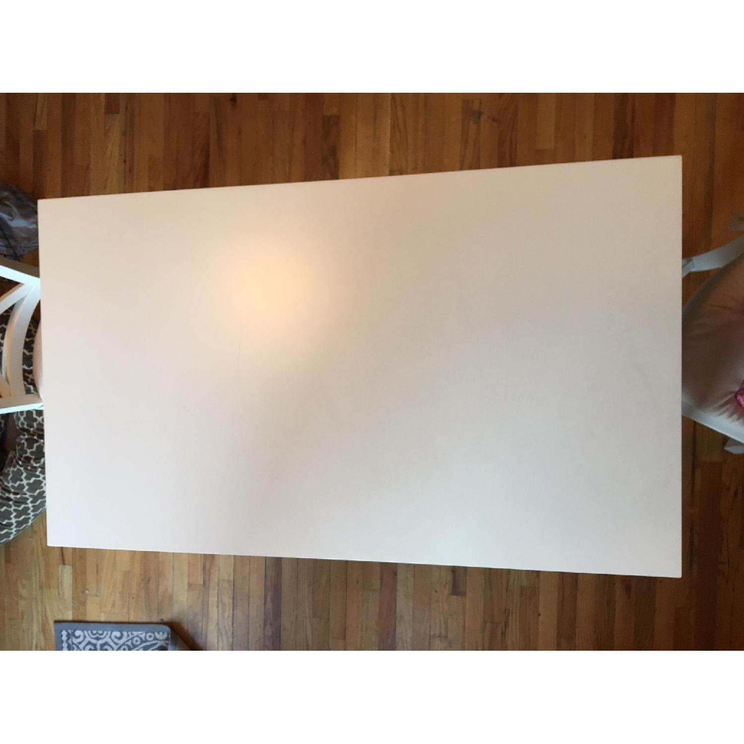 Crate & Barrel High Dining Table w/ 2 Counter Chairs - image-3