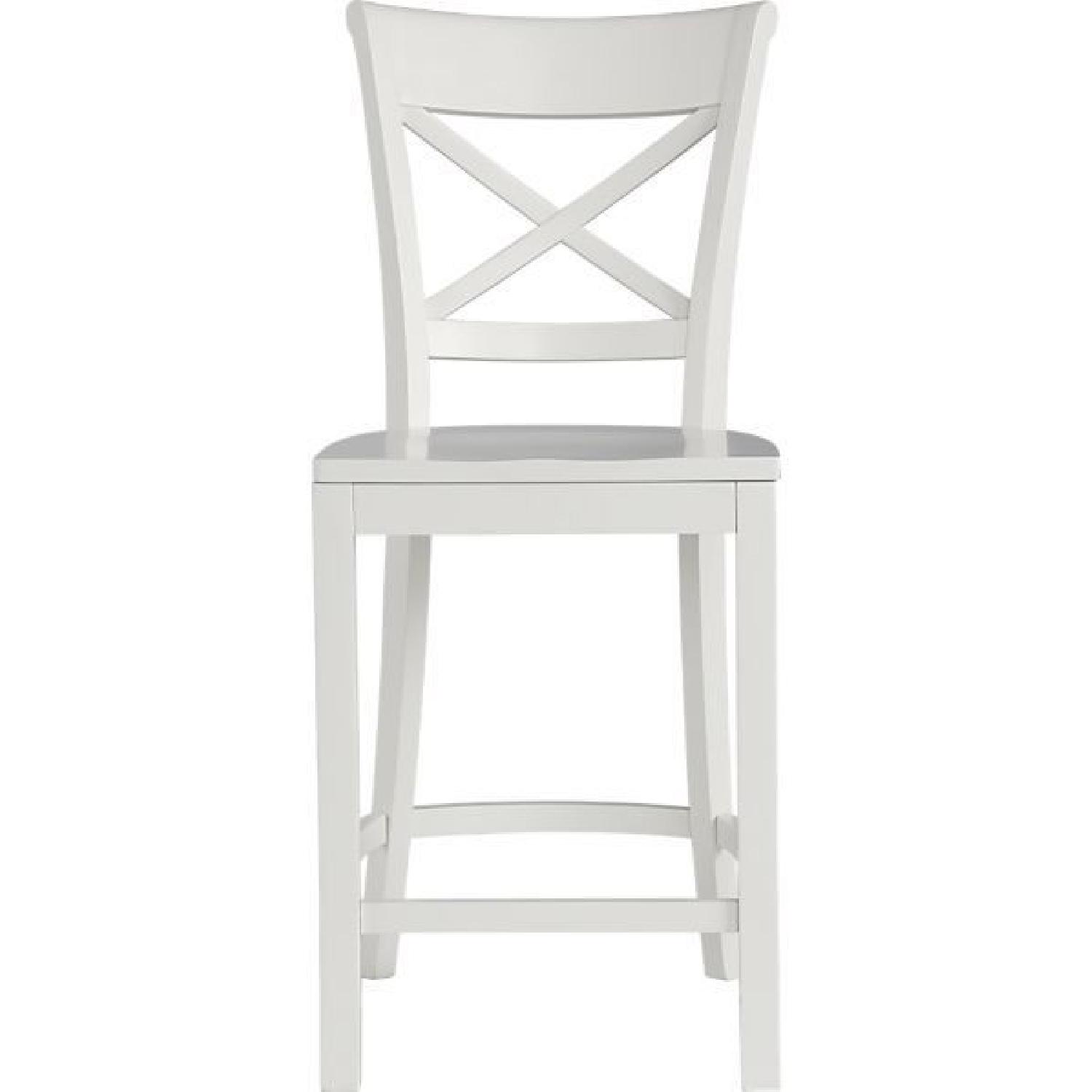 Crate & Barrel High Dining Table w/ 2 Counter Chairs - image-7