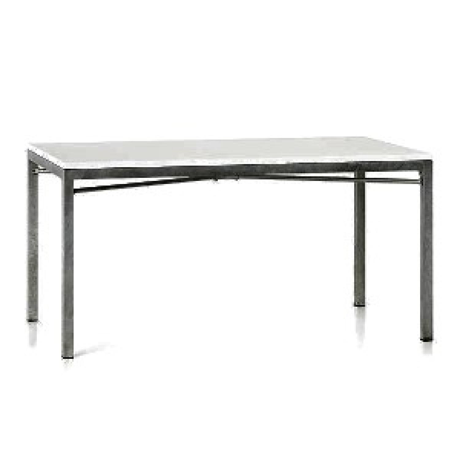 Crate & Barrel High Dining Table w/ 2 Counter Chairs - image-8