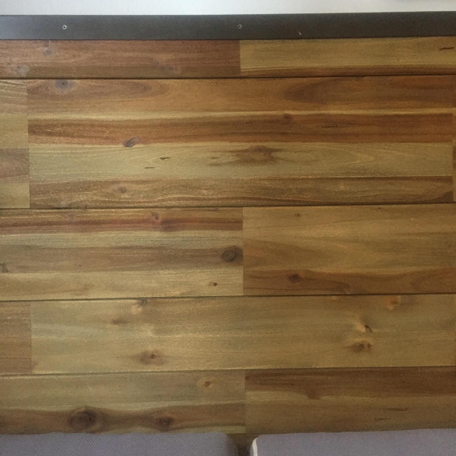 World Market Aiden Wood & Metal Queen Size Bed - image-3