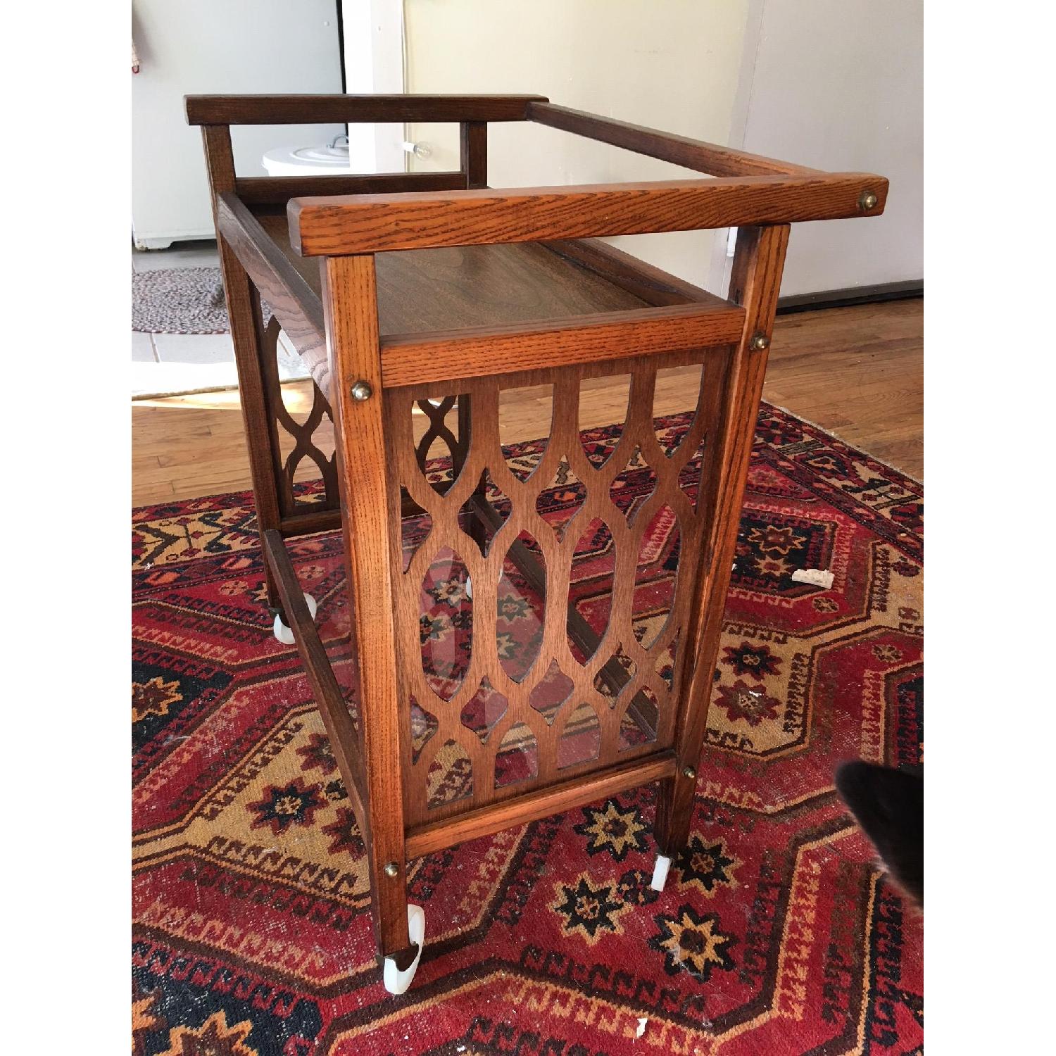 Mid Century Modern Bar Cart - image-1