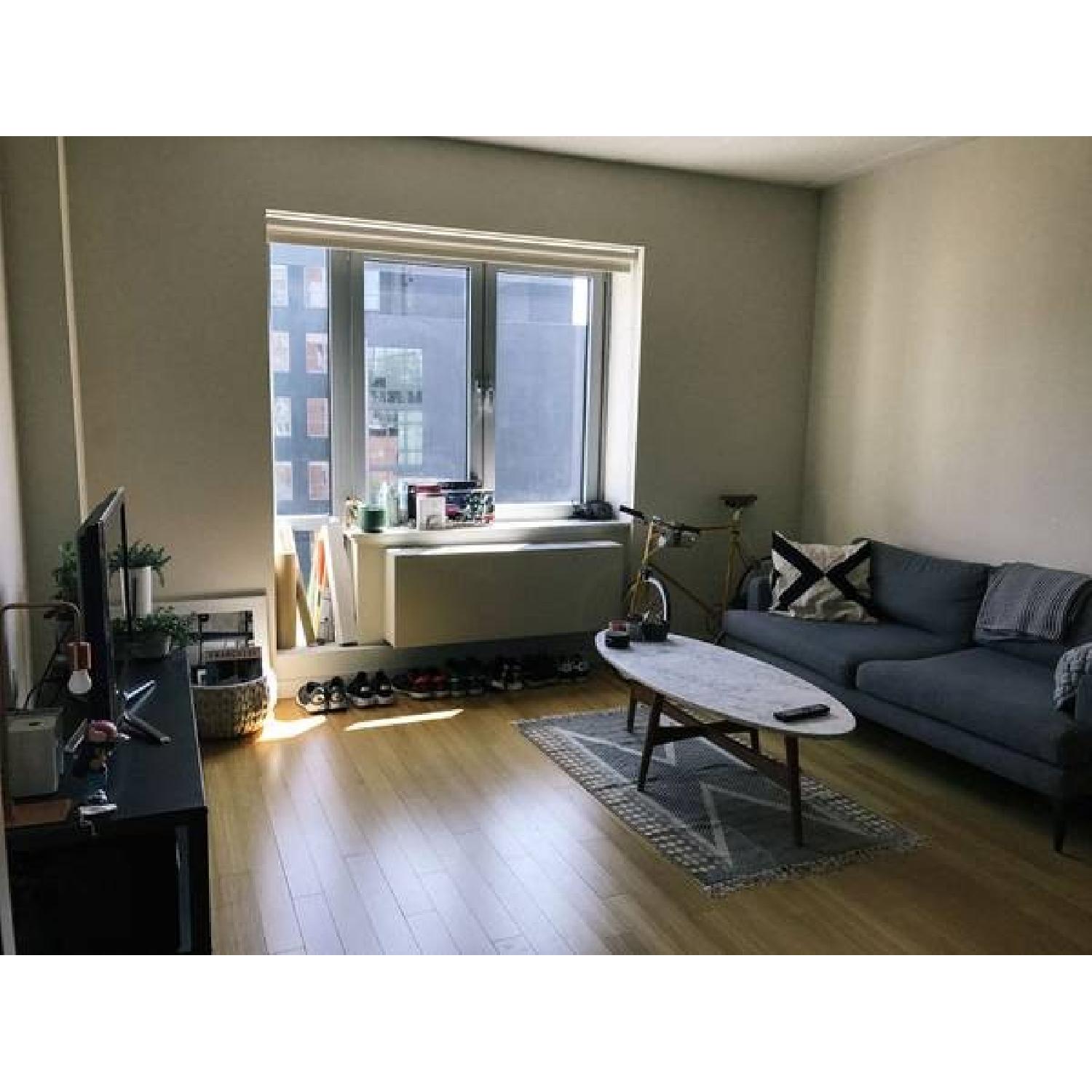 West Elm Andes Sofa in Grey - image-2