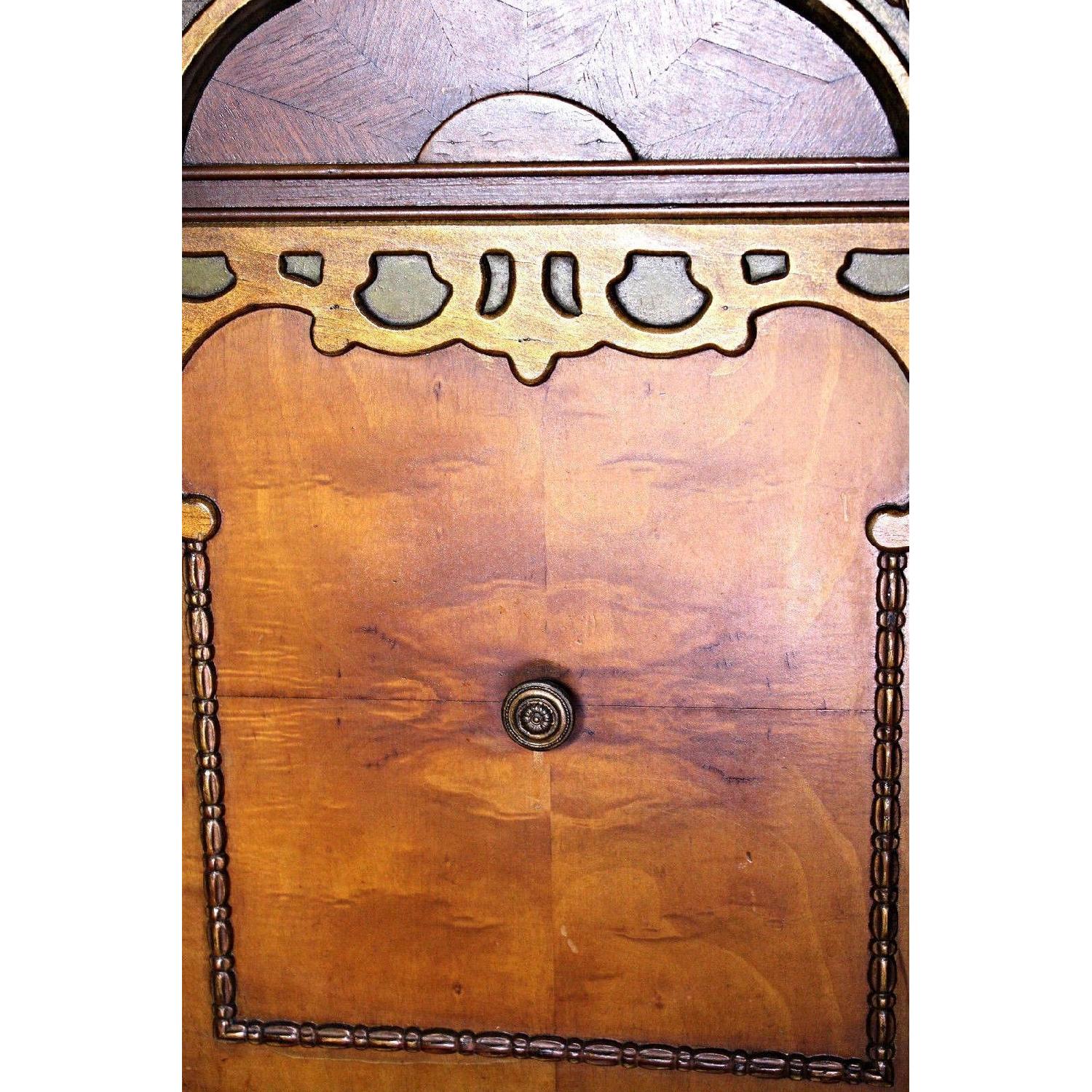 Triangular Wood Commode/Nightstand - image-8